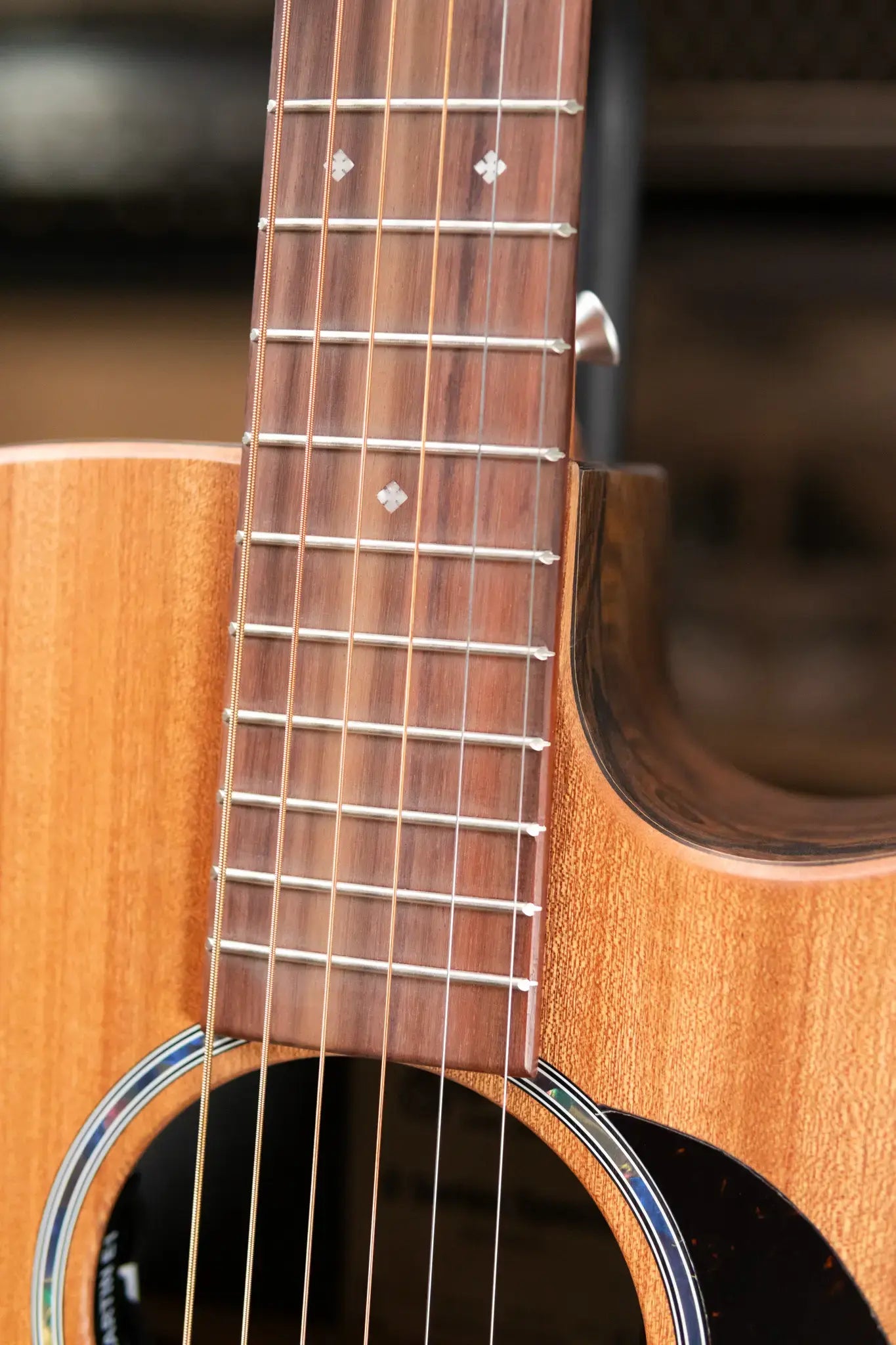 Martin OMC-X2E Acoustic/Electric Guitar - Sapele Ziricote HPL with Gig Bag