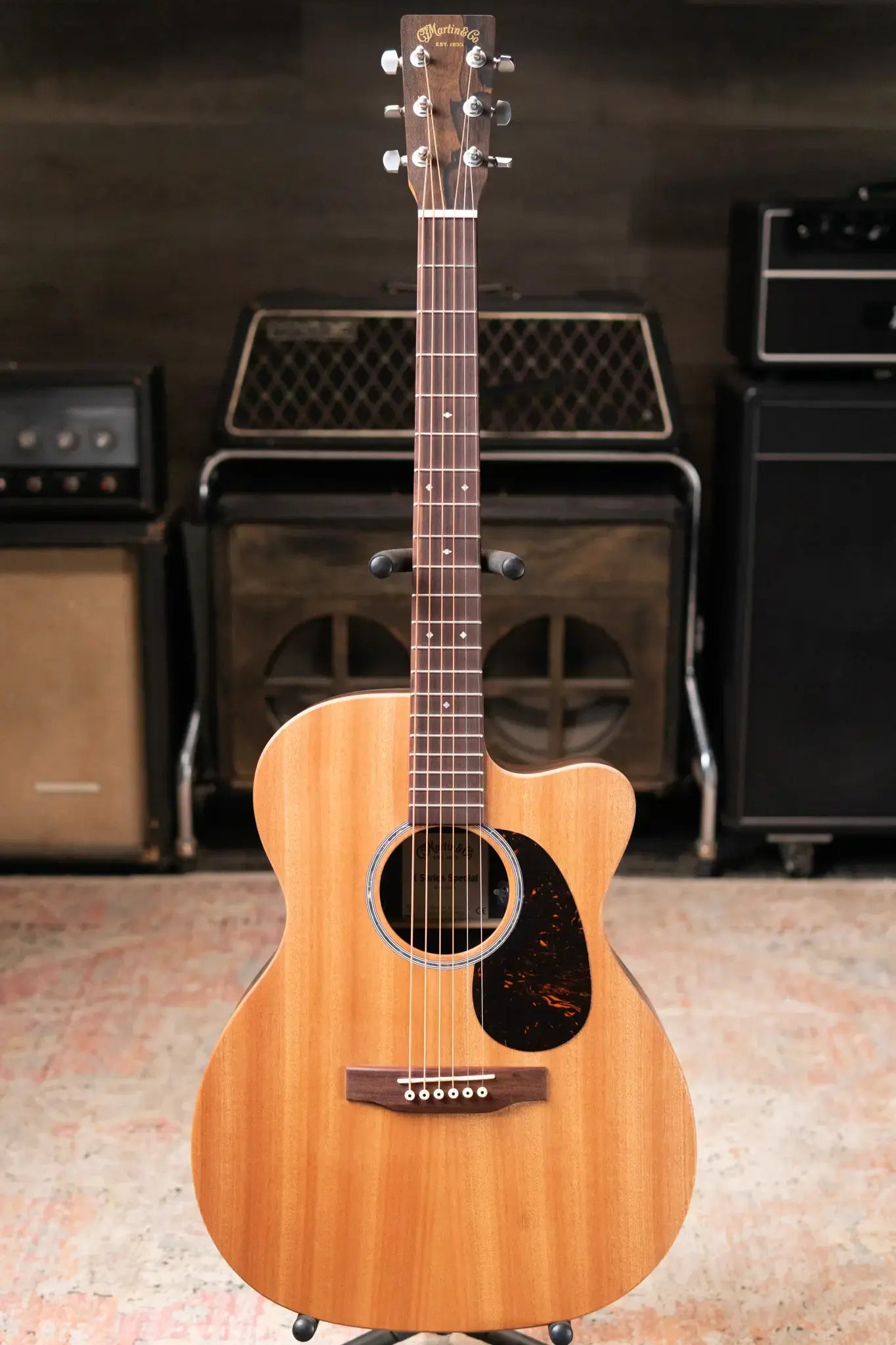 Martin OMC-X2E Ziricote Special Acoustic/Electric Guitar with Gig Bag