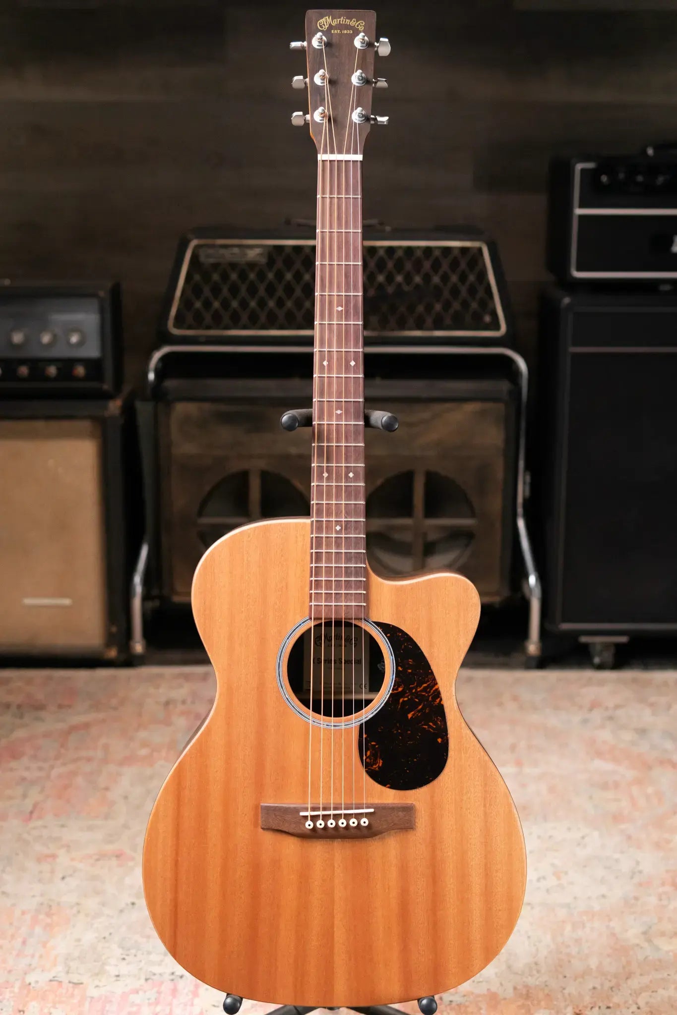 Martin OMC-X2E Ziricote Special Acoustic/Electric Guitar with Gig Bag