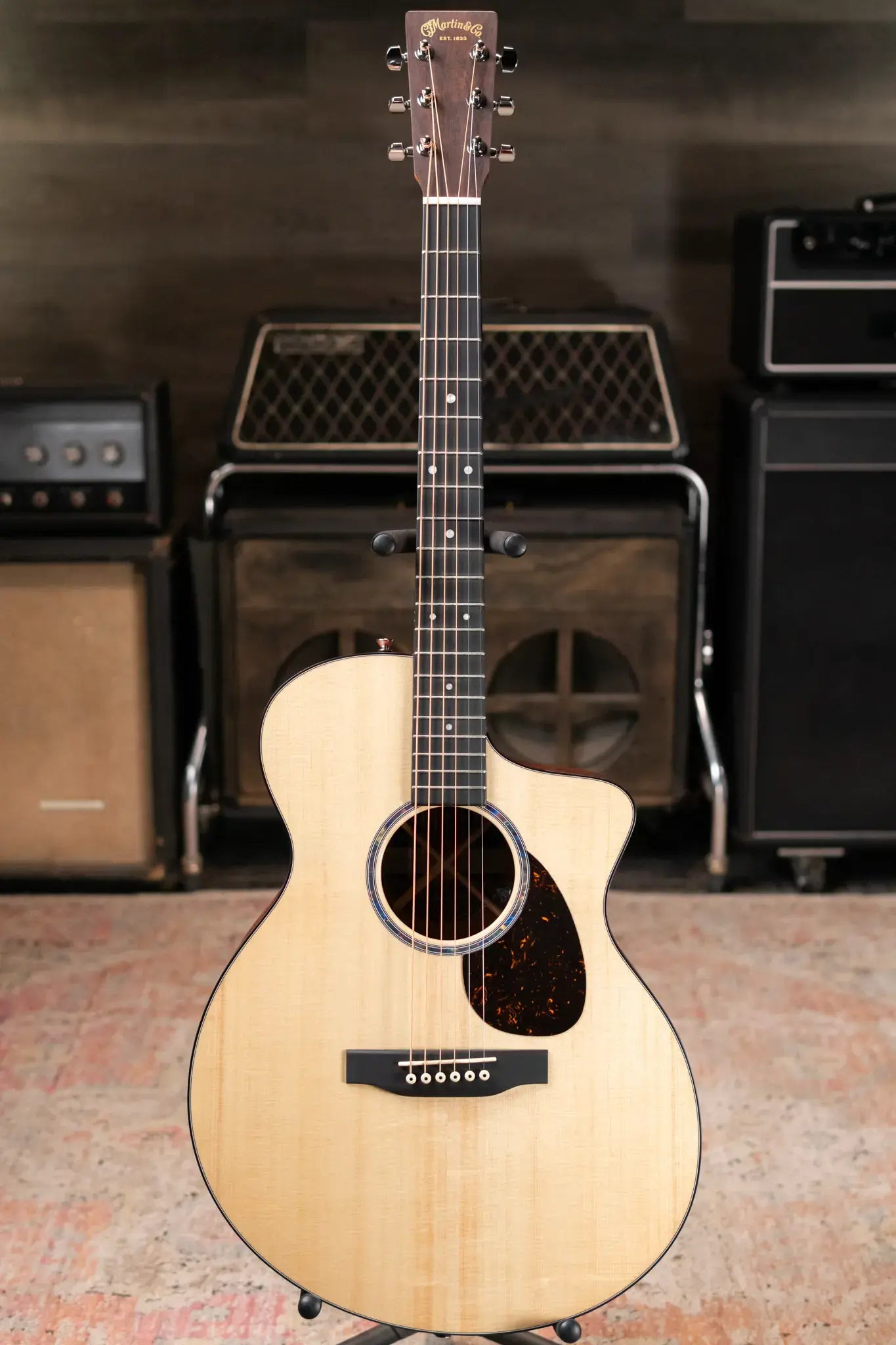 Martin SC-10E Acoustic/Electric Guitar - Spruce/Sapele with Gig Bag