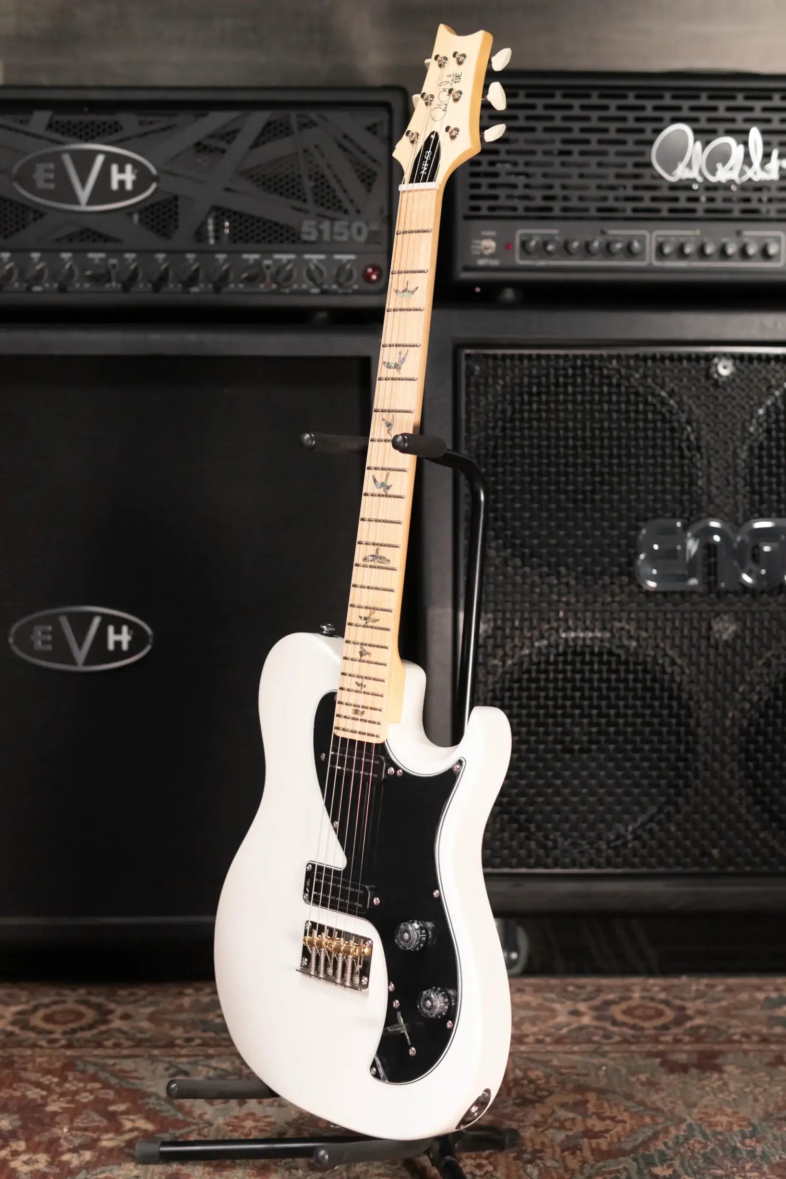 PRS SE NF53 Electric Guitar - White Pearl with Gig Bag