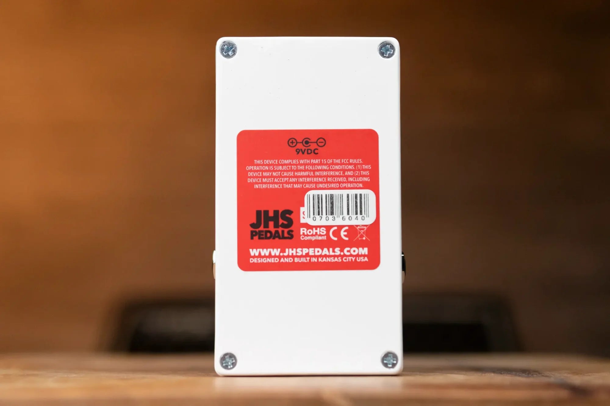 JHS Packrat White Distortion Pedal