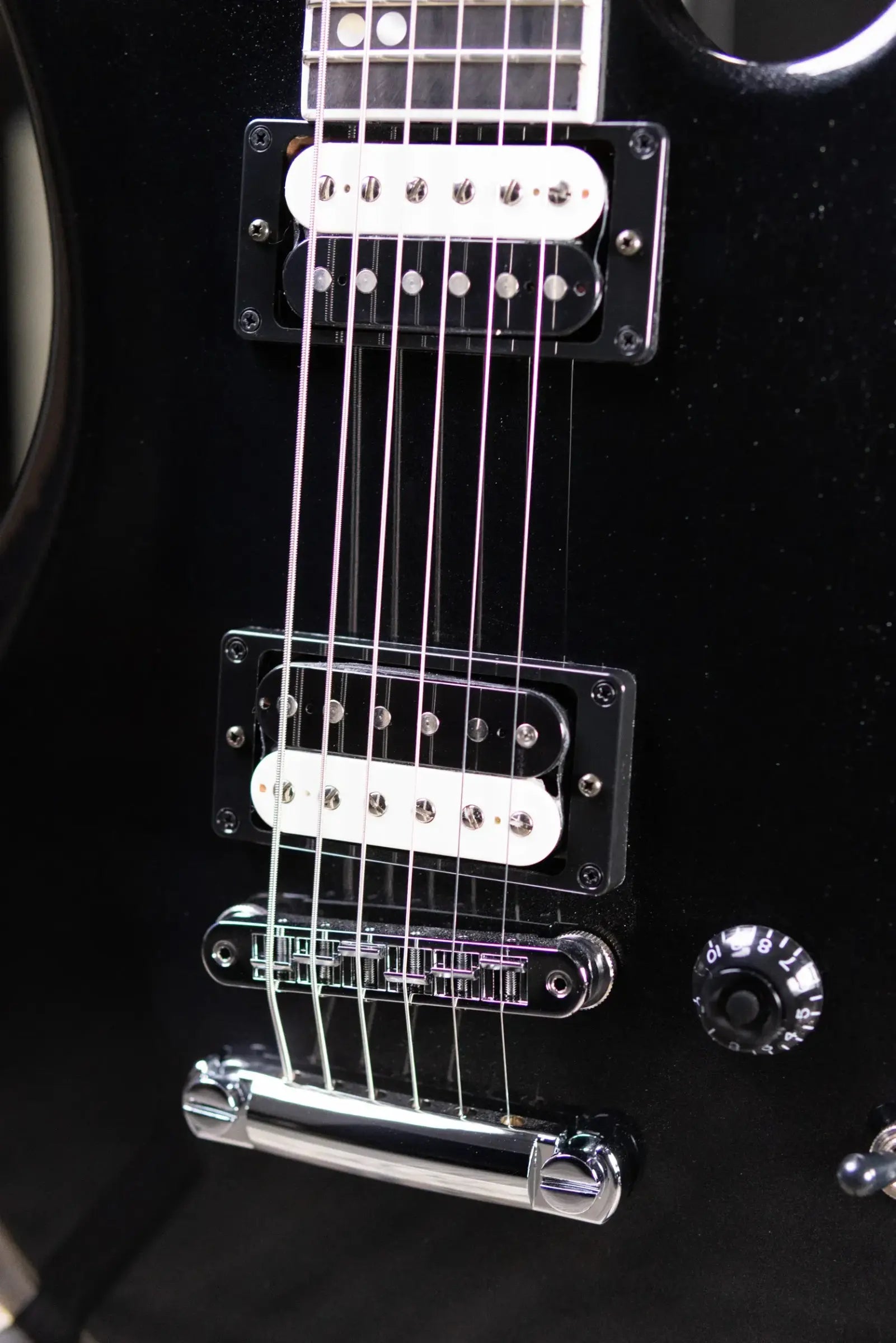 Gibson Victory Baritone Electric Guitar - Graphite Metallic with Hardshell Case