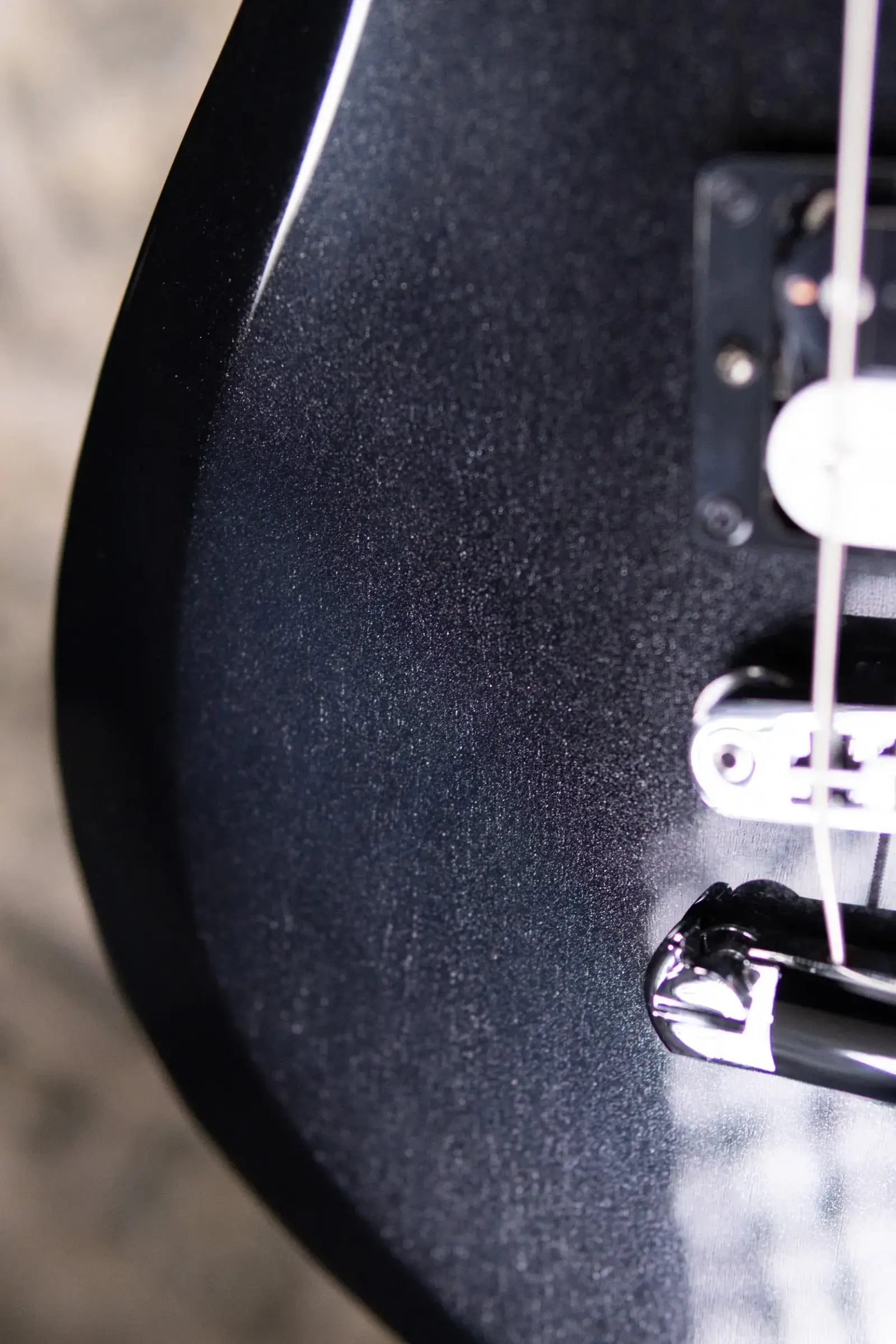 Gibson Victory Baritone Electric Guitar - Graphite Metallic with Hardshell Case