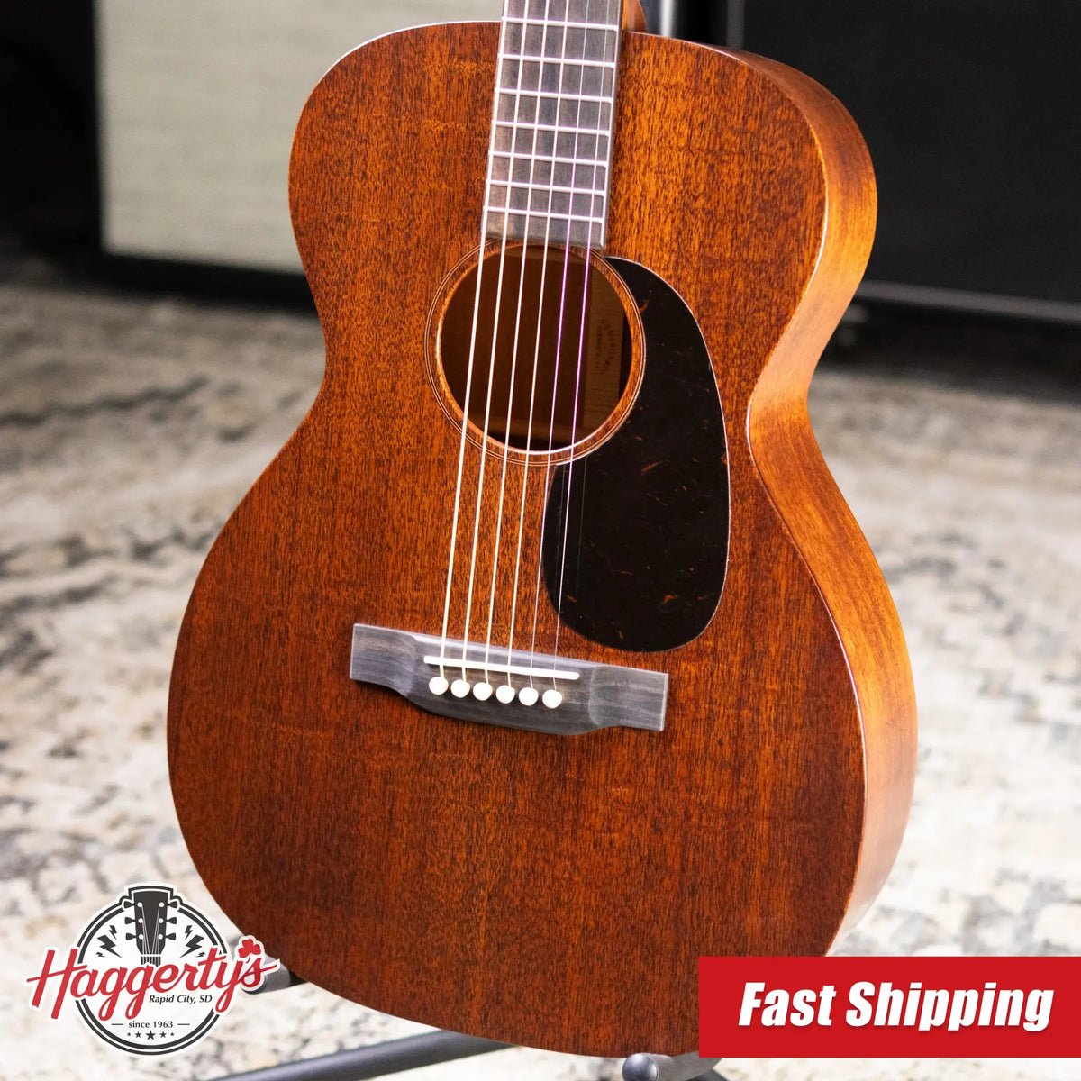 Martin Limited Edition 0-17 Standard Series Acoustic Guitar - All Mahogany with Hardshell Case