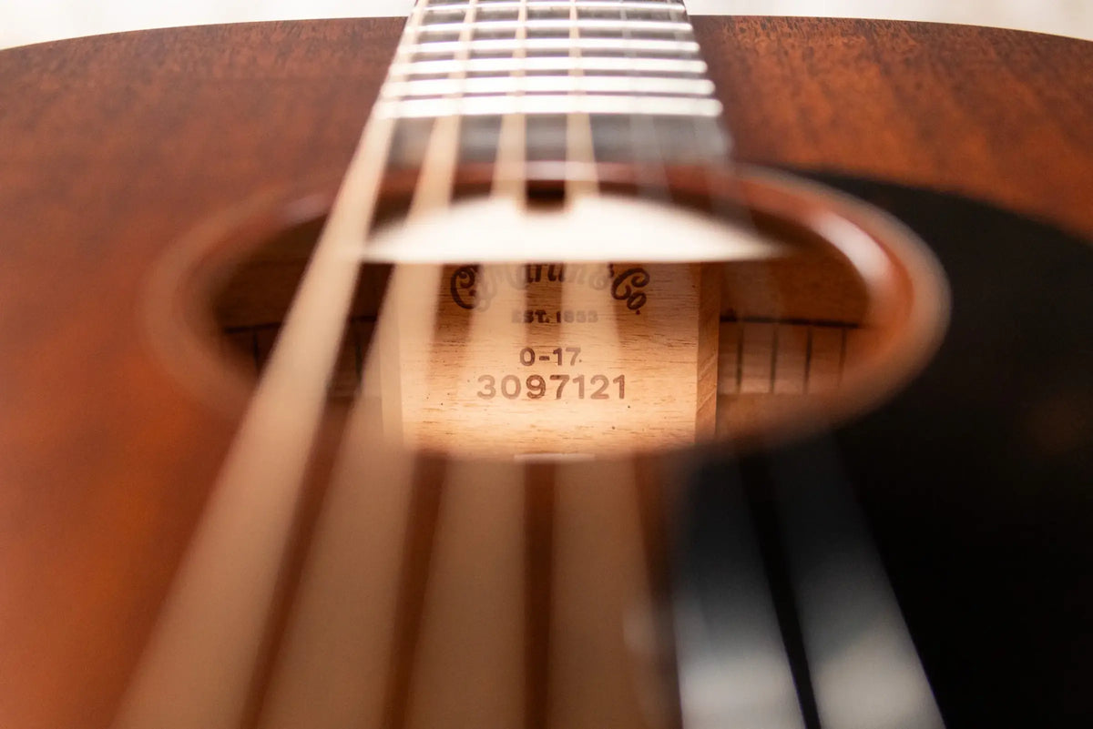 Martin Limited Edition 0-17 Standard Series Acoustic Guitar - All Mahogany with Hardshell Case