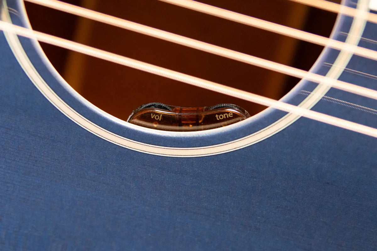Martin 00L-16E 16 Series Acoustic/Electric Guitar - Blue Denim with Gig Bag