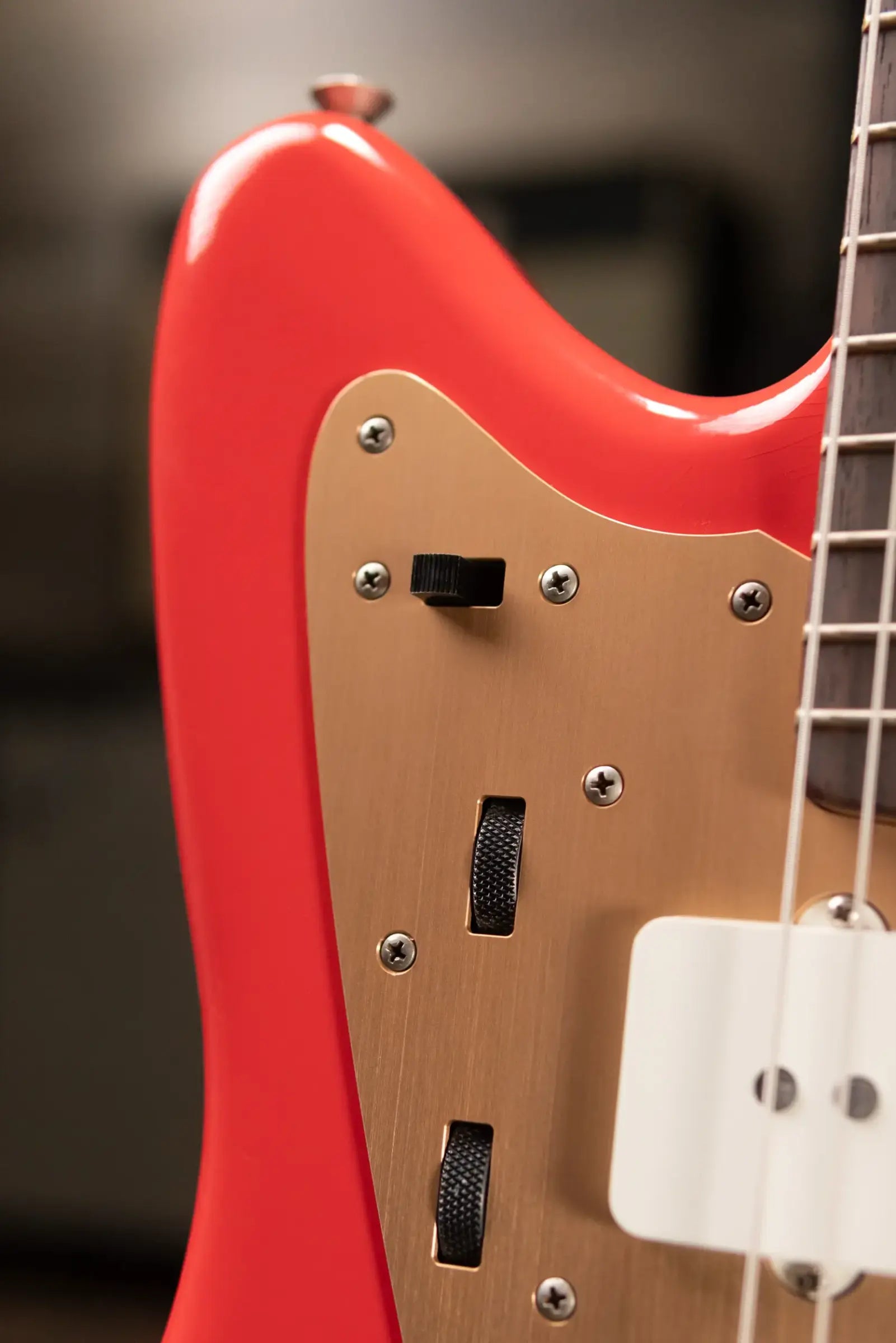 Fender Vintera II Road Worn '50s Jazzmaster Electric Guitar - Fiesta Red with Hardshell Case