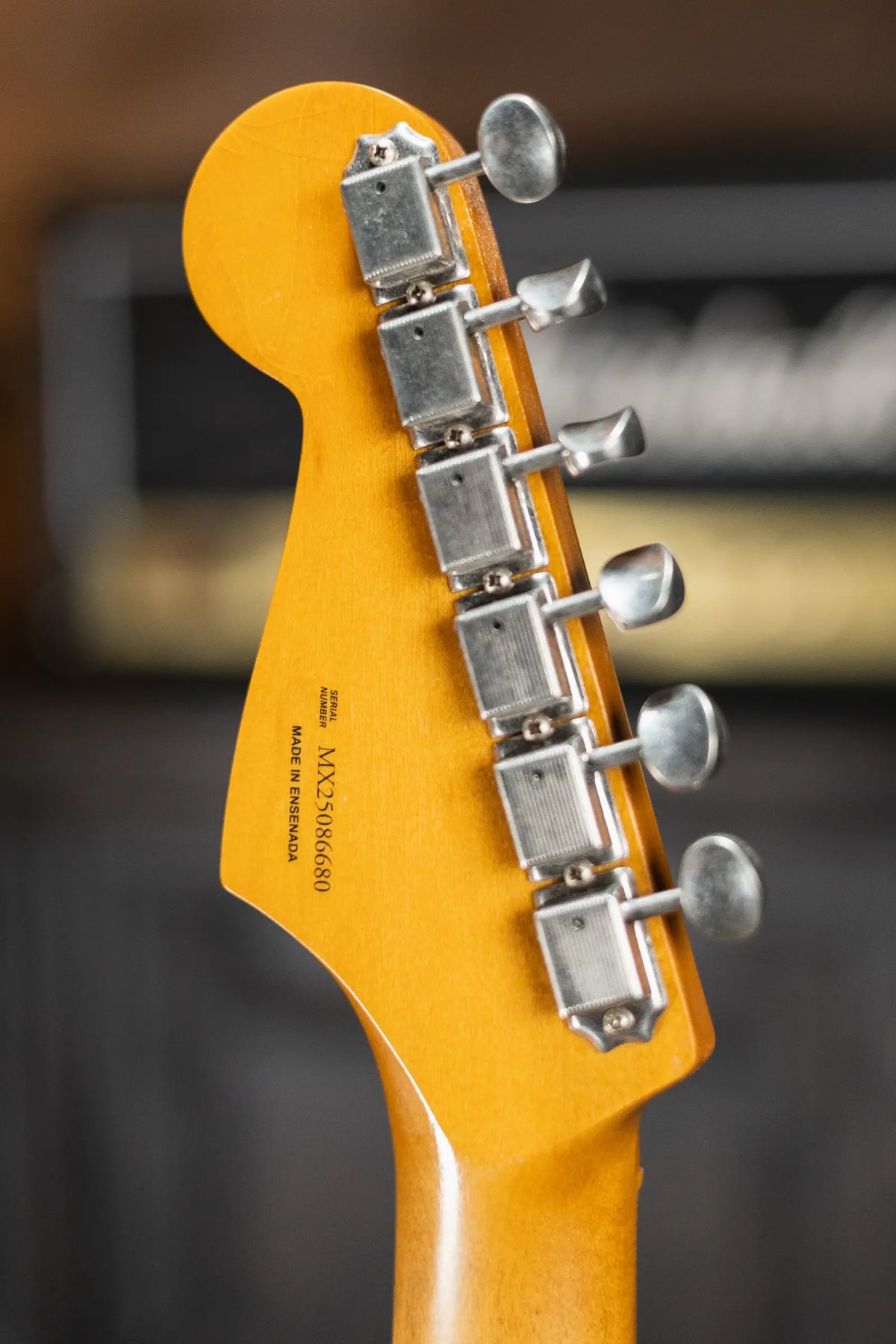 Fender Vintera II Road Worn '60s Stratocaster Electric Guitar, Maple Fingerboard - Black with Hardshell Case - Demo