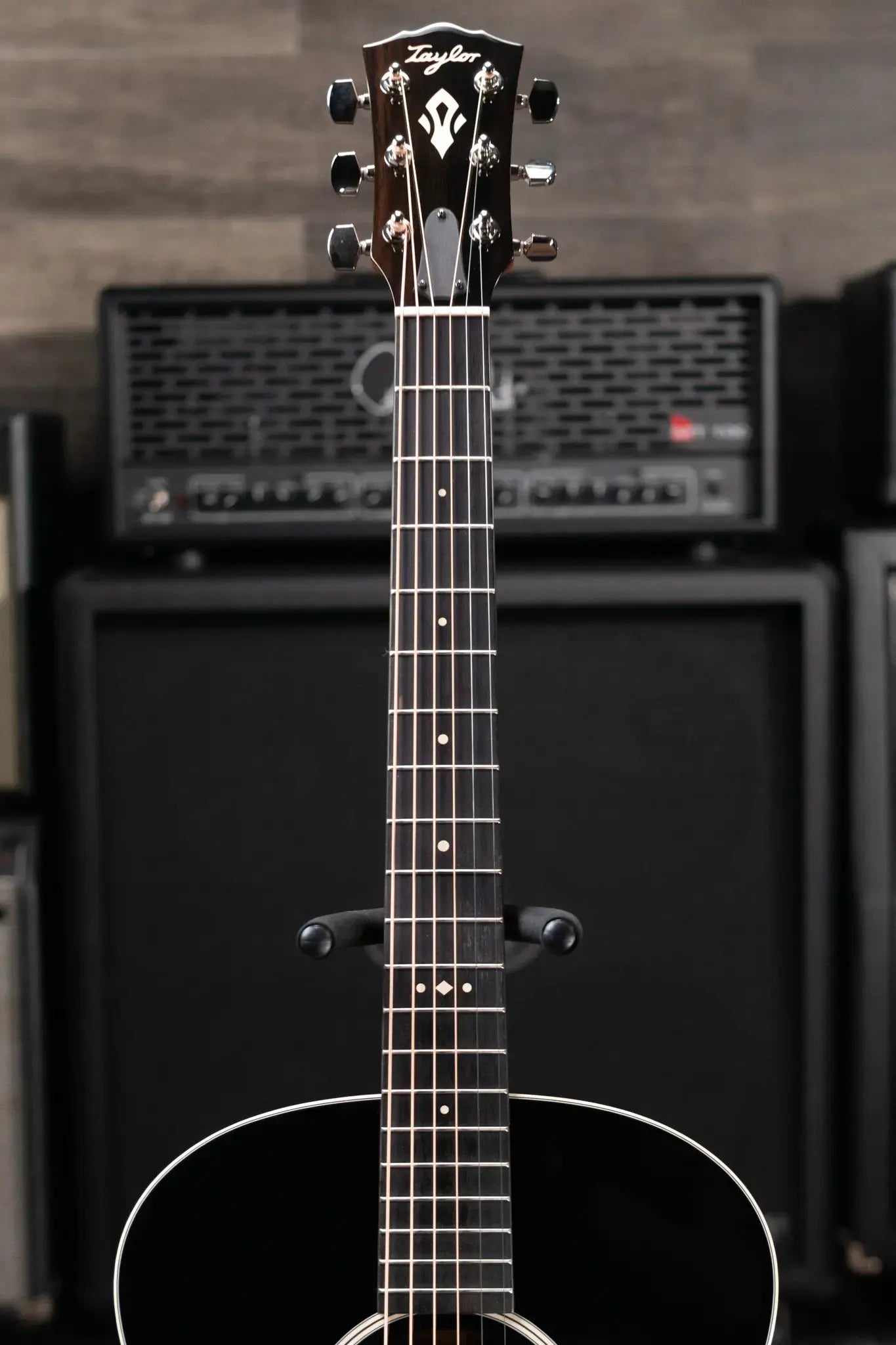 Taylor Gold Label 514e Super Auditorium Acoustic/Electric Guitar - Blacktop with Hardshell Case