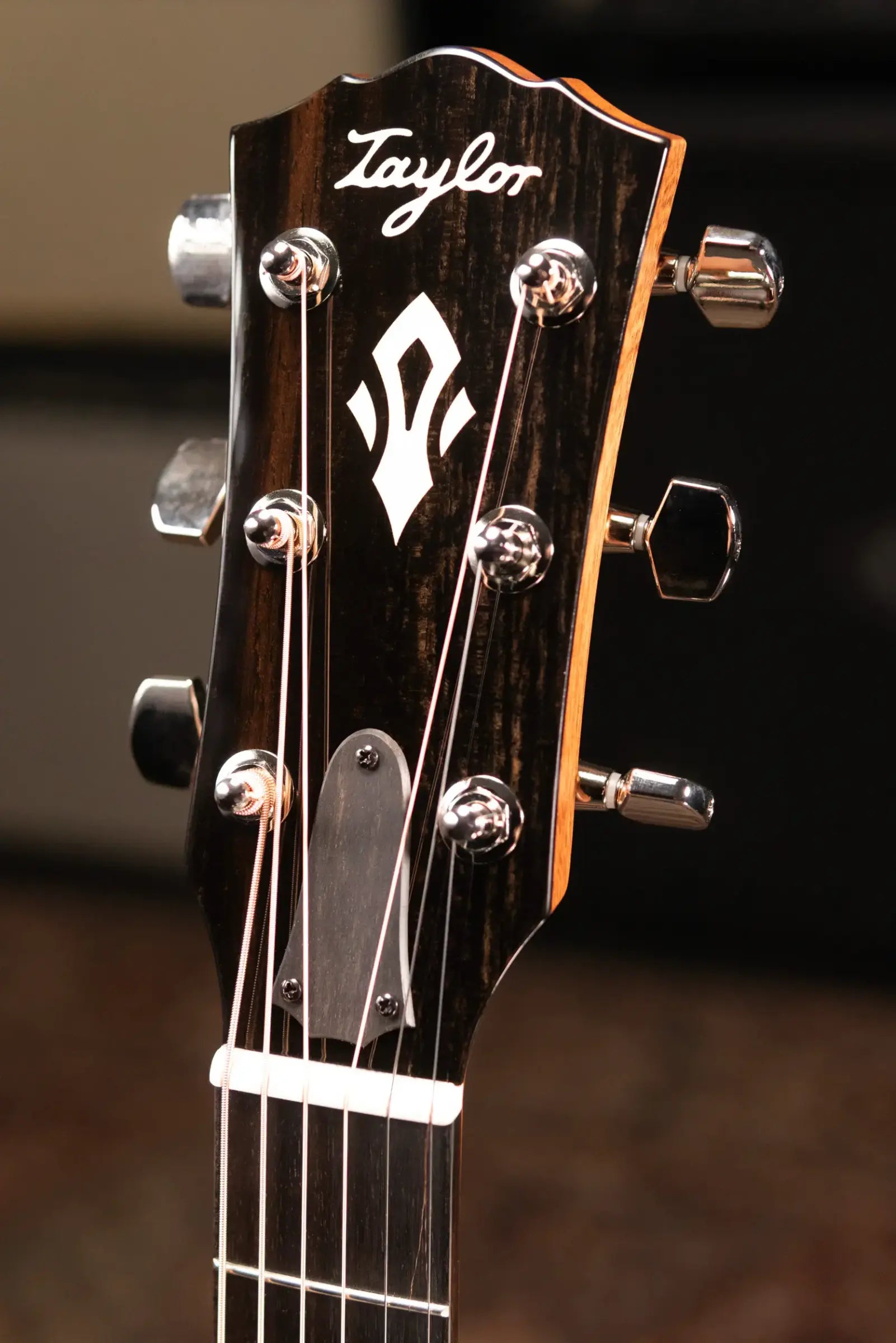 Taylor Gold Label 714e Super Auditorium Acoustic/Electric Guitar - Blacktop with Hardshell Case