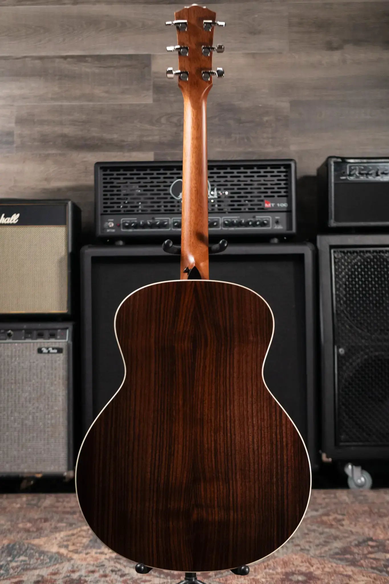 Taylor Gold Label 714e Super Auditorium Acoustic/Electric Guitar - Sunburst with Firestripe Pickguard and Hardshell Case