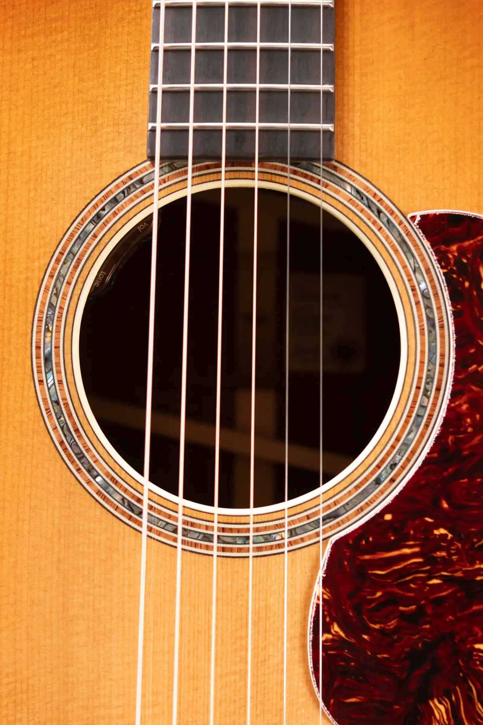 Taylor Gold Label 817e Grand Pacific Acoustic/Electric Guitar - Sunburst Top with Hardshell Case