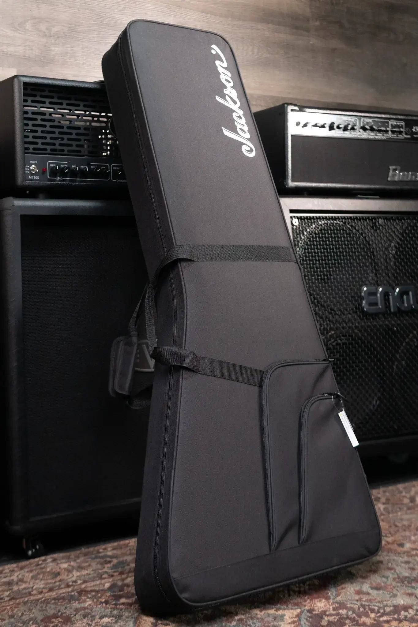 Jackson American Series Rhoads RR24 Electric Guitar - Matte Army Drab with Core Case