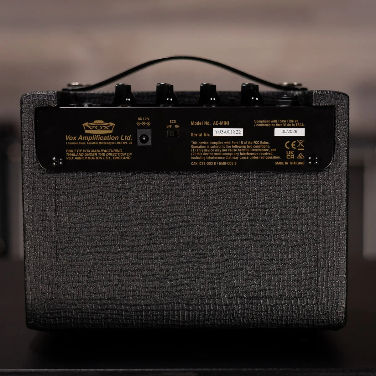 Vox AC Mini Guitar Amplifier - 10 Watts