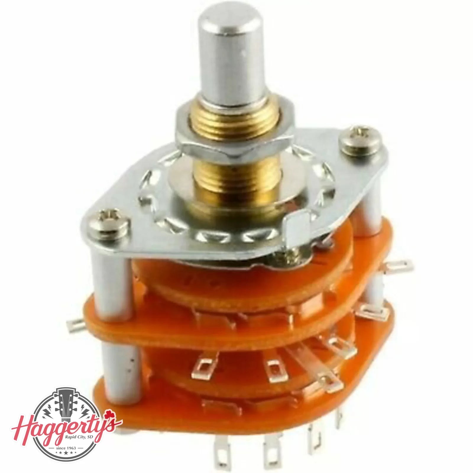 AllParts EP-4925-000 5-position Rotary Switch