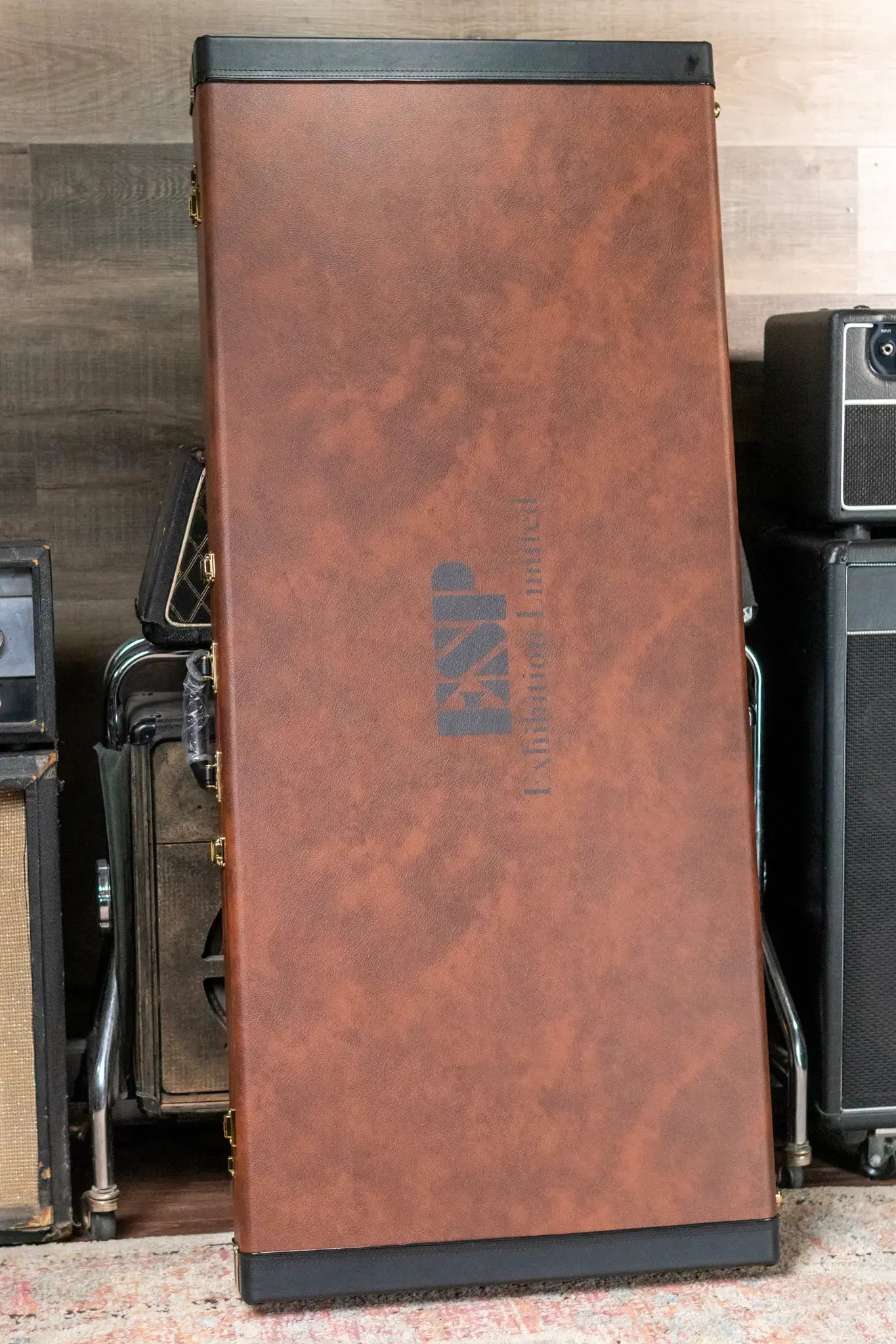 ESP 2025 NAMM Exhibition Custom Shop Arrow Electric Guitar - Basalt Stone Effect with Hardshell Case