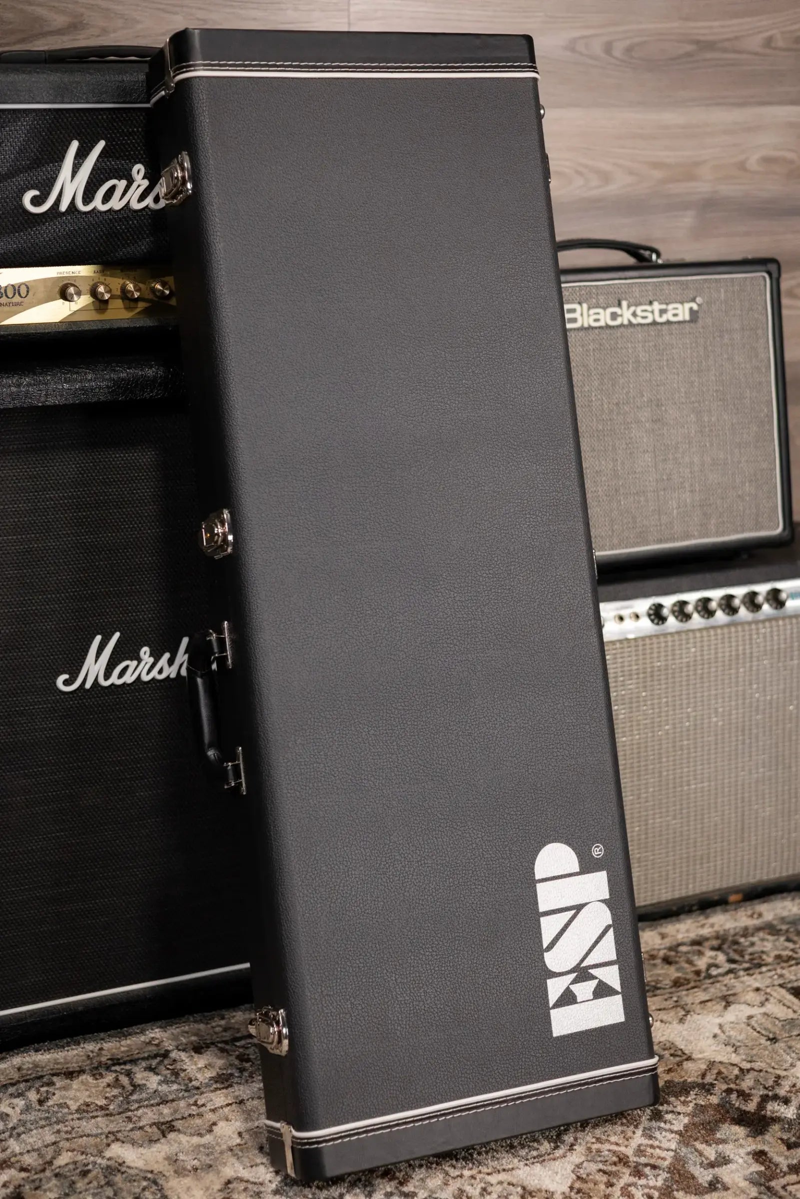 ESP Custom Shop Horizon NT CTM Electric Guitar - See Thru Red Burst with Hardshell Case