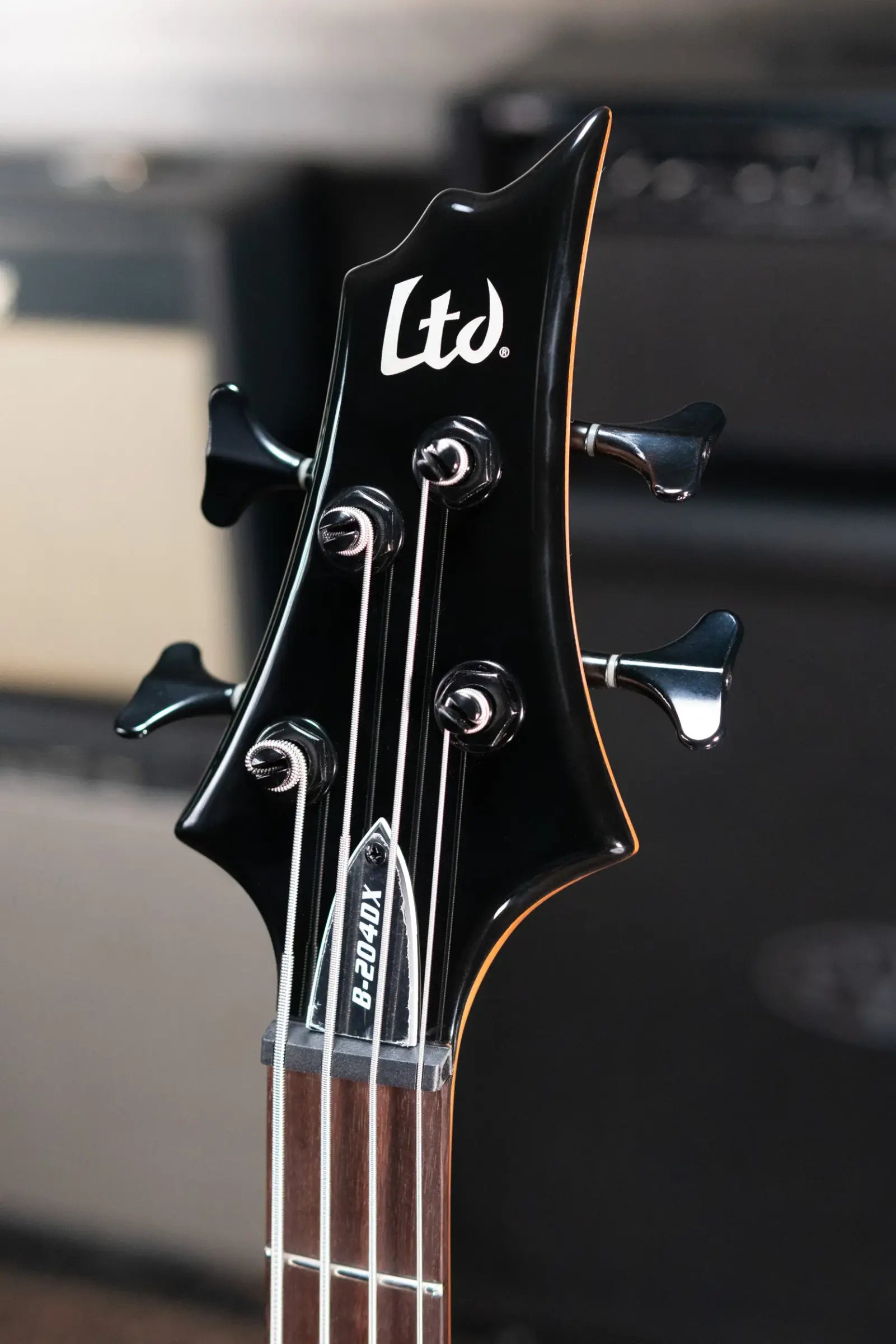 ESP LTD B-204DX Electric Bass - Red Burst