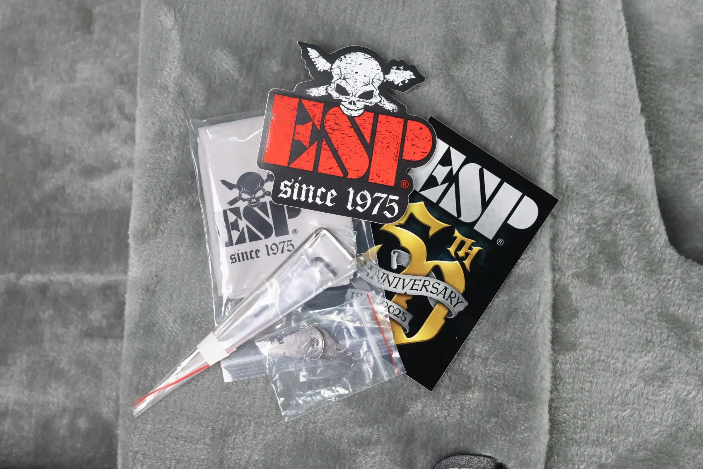 ESP LTD James Hetfield Signature Snakebyte Electric Guitar - Satin Black with Hardshell Case