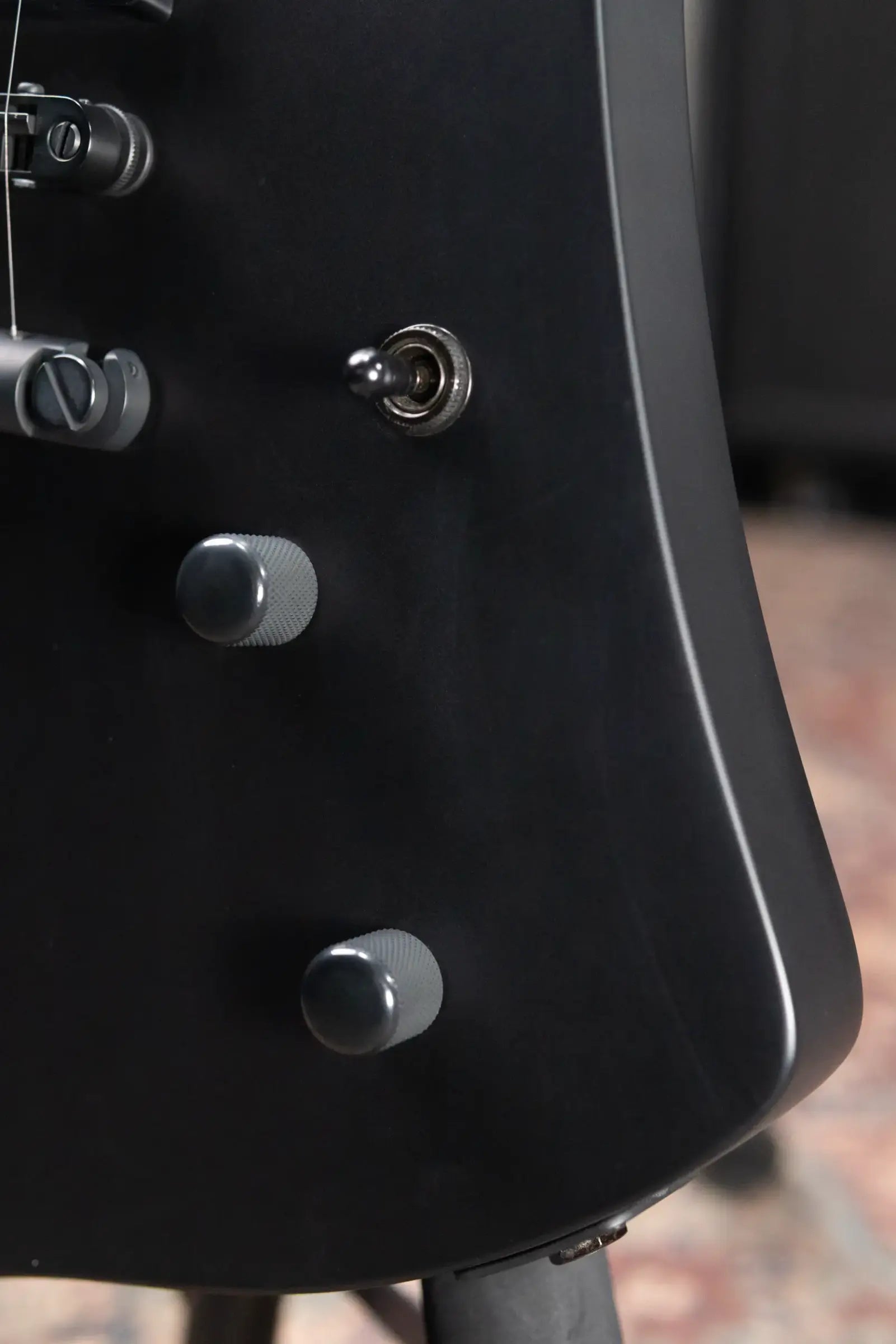 ESP LTD James Hetfield Signature Snakebyte Electric Guitar - Satin Black with Hardshell Case