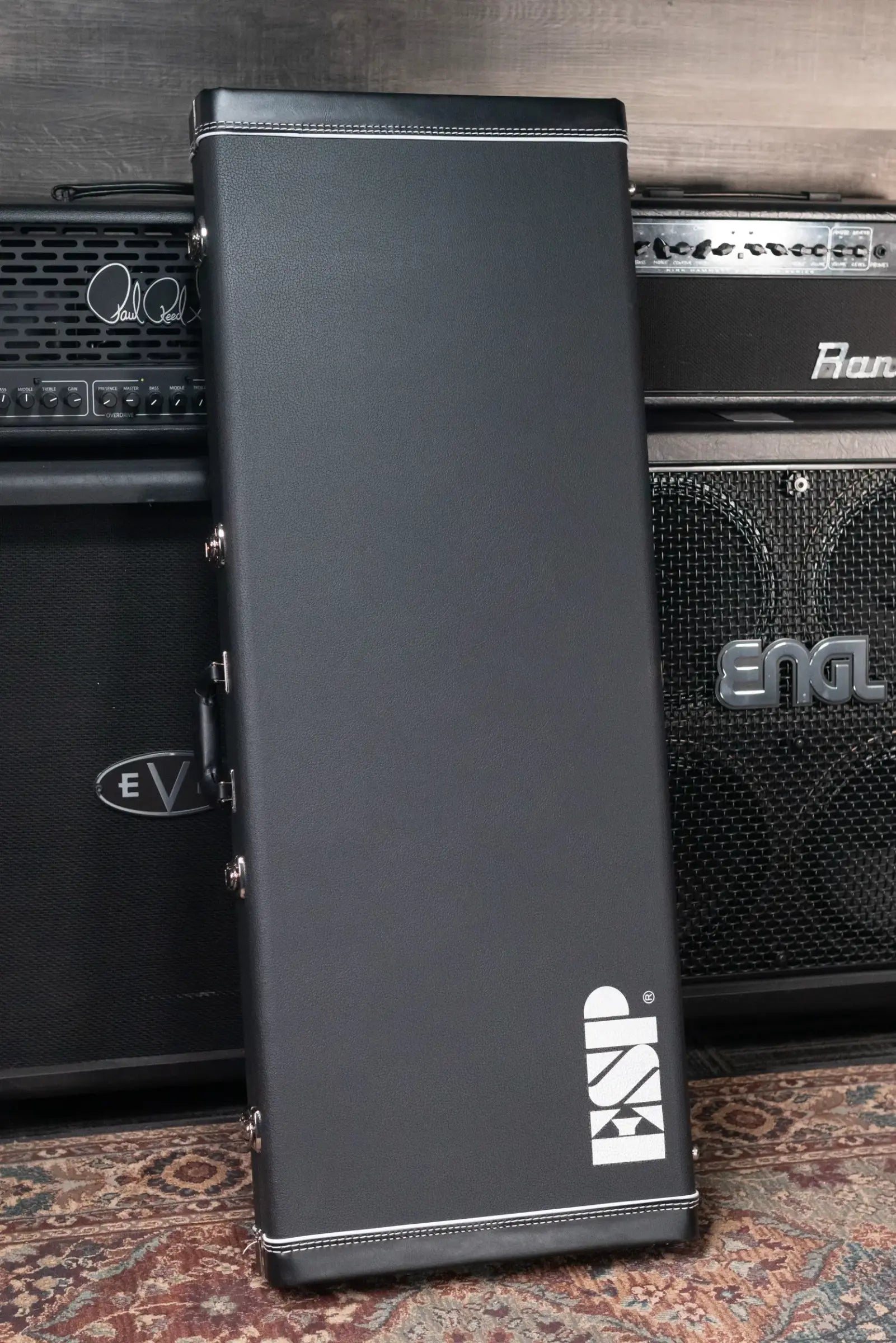 ESP LTD James Hetfield Signature Snakebyte Electric Guitar - Snow White with Hardshell Case