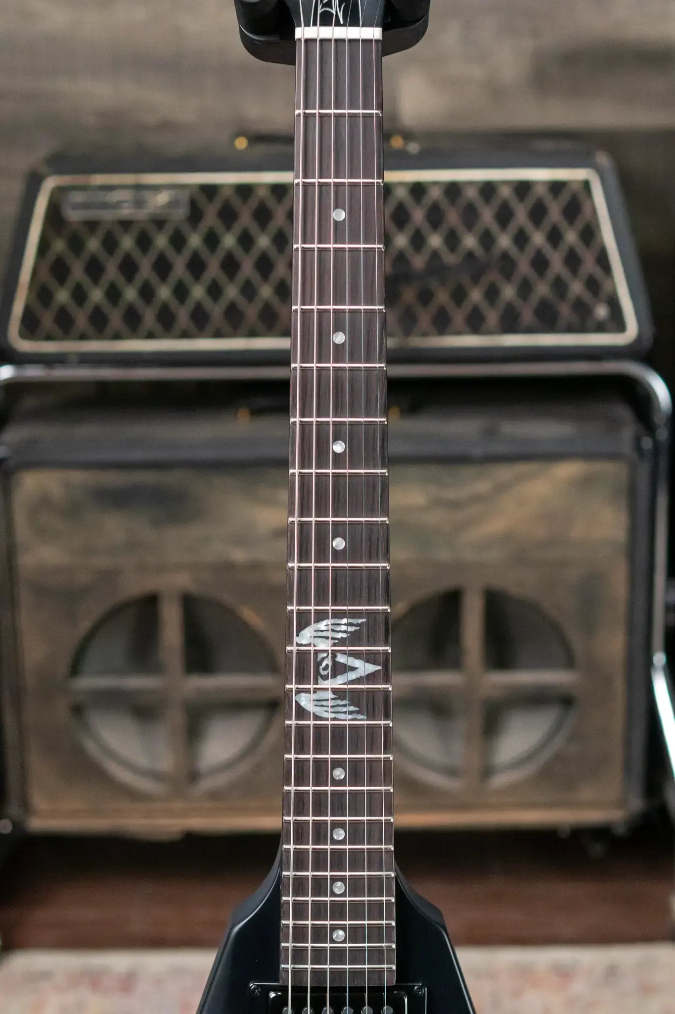 ESP LTD James Hetfield Signature Vulture Electric Guitar - Black