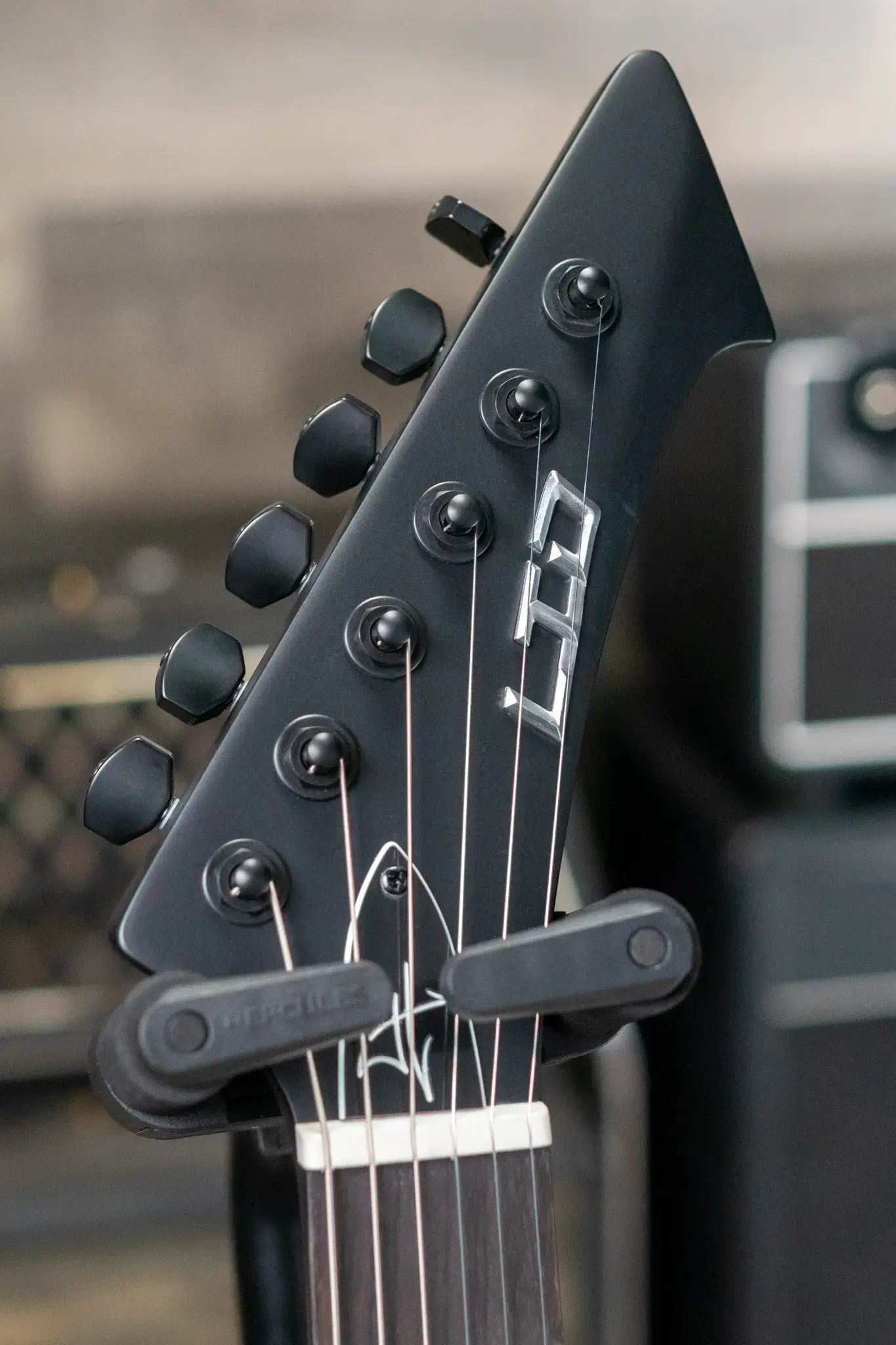 ESP LTD James Hetfield Signature Vulture Electric Guitar - Black