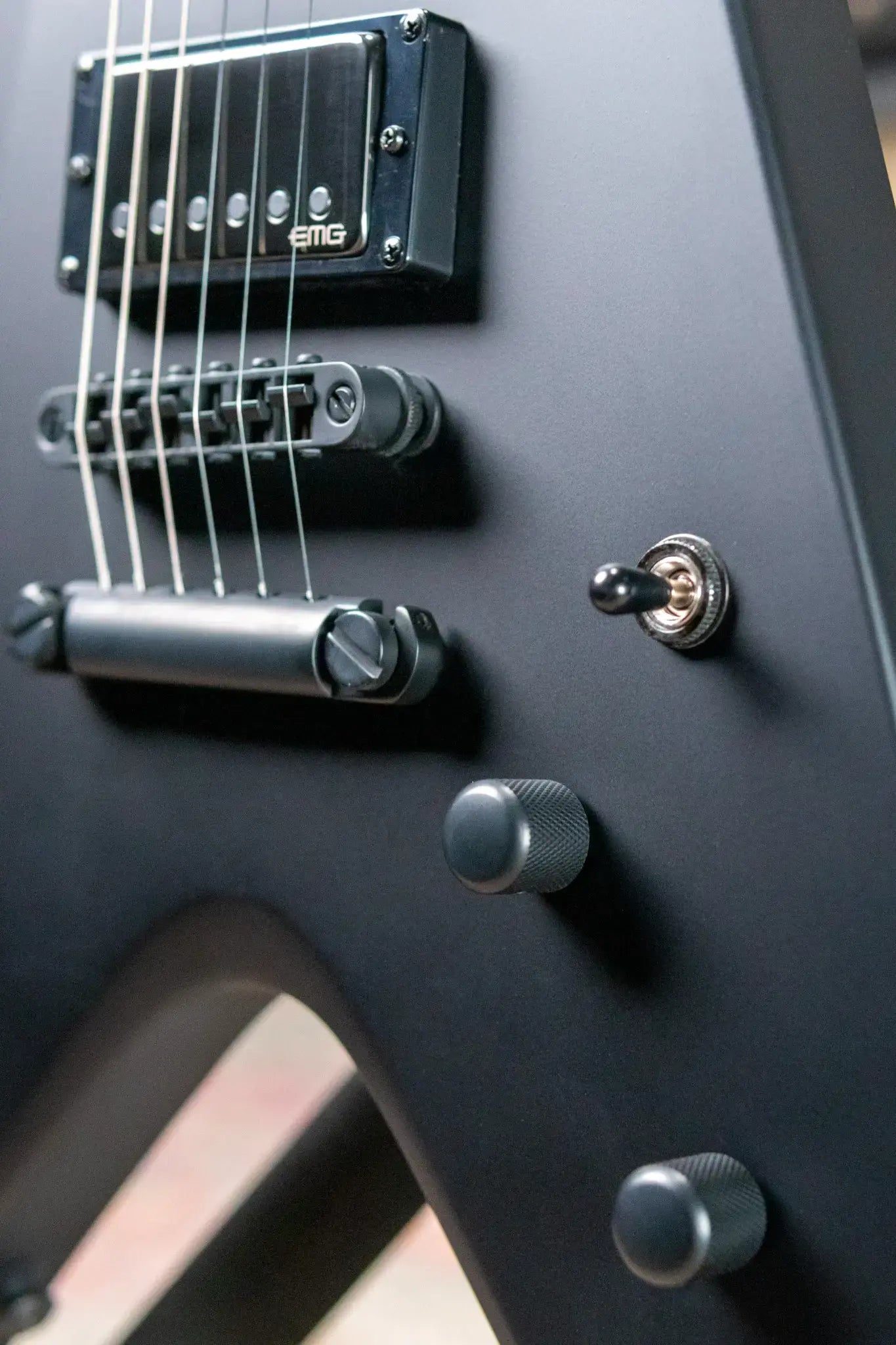 ESP LTD James Hetfield Signature Vulture Electric Guitar - Black