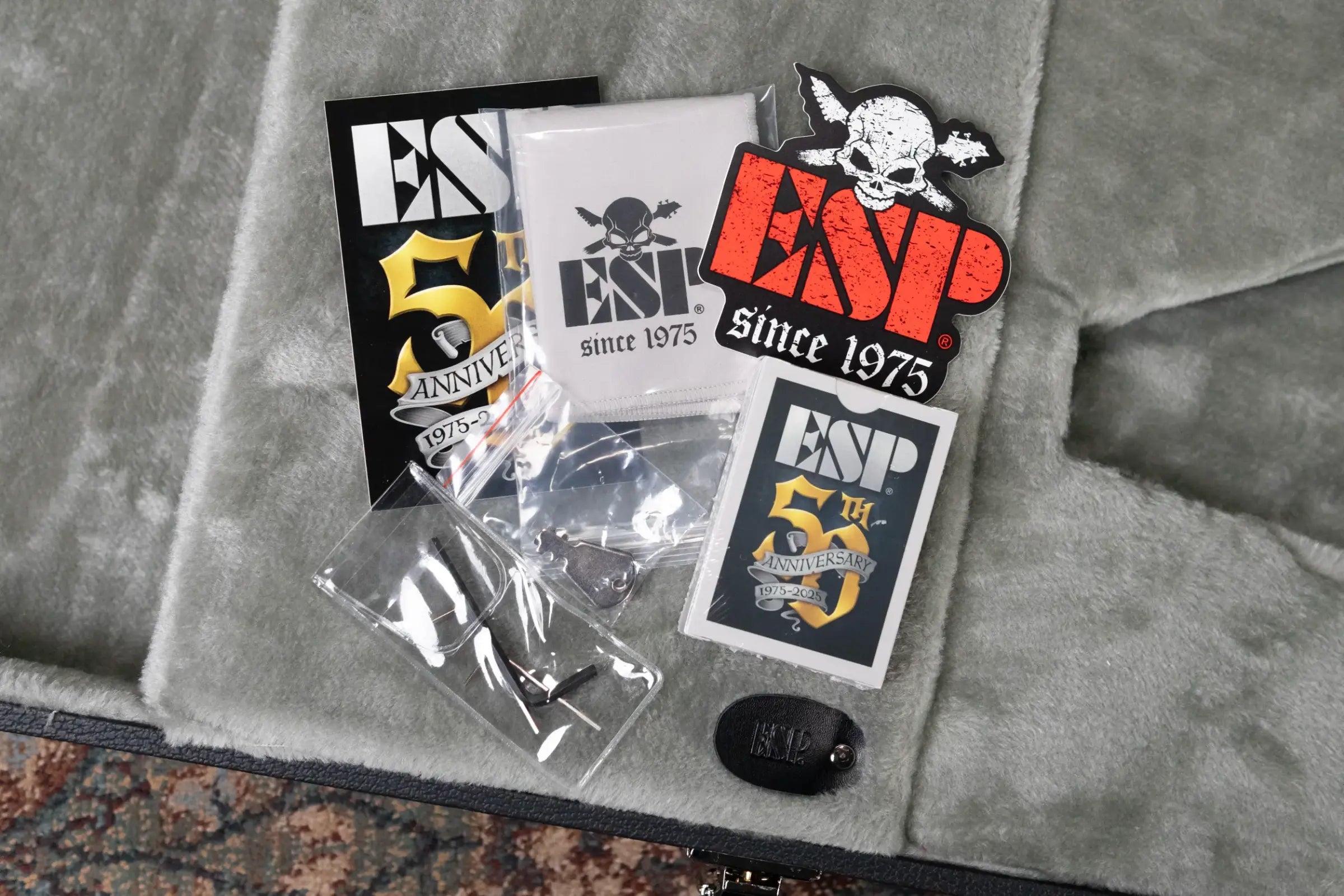 ESP LTD James Hetfield Signature Vulture Electric Guitar - Satin Black with Hardshell Case