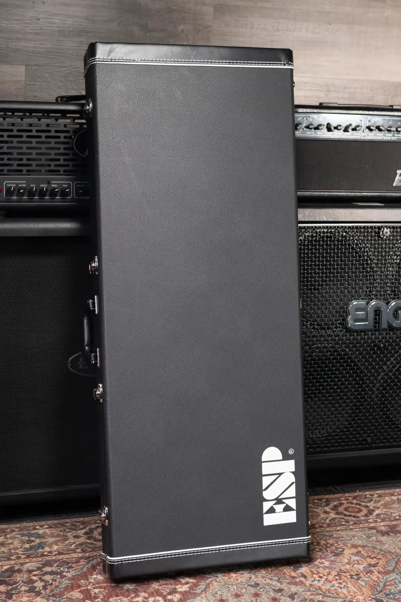 ESP LTD James Hetfield Signature Vulture Electric Guitar - Satin Black with Hardshell Case