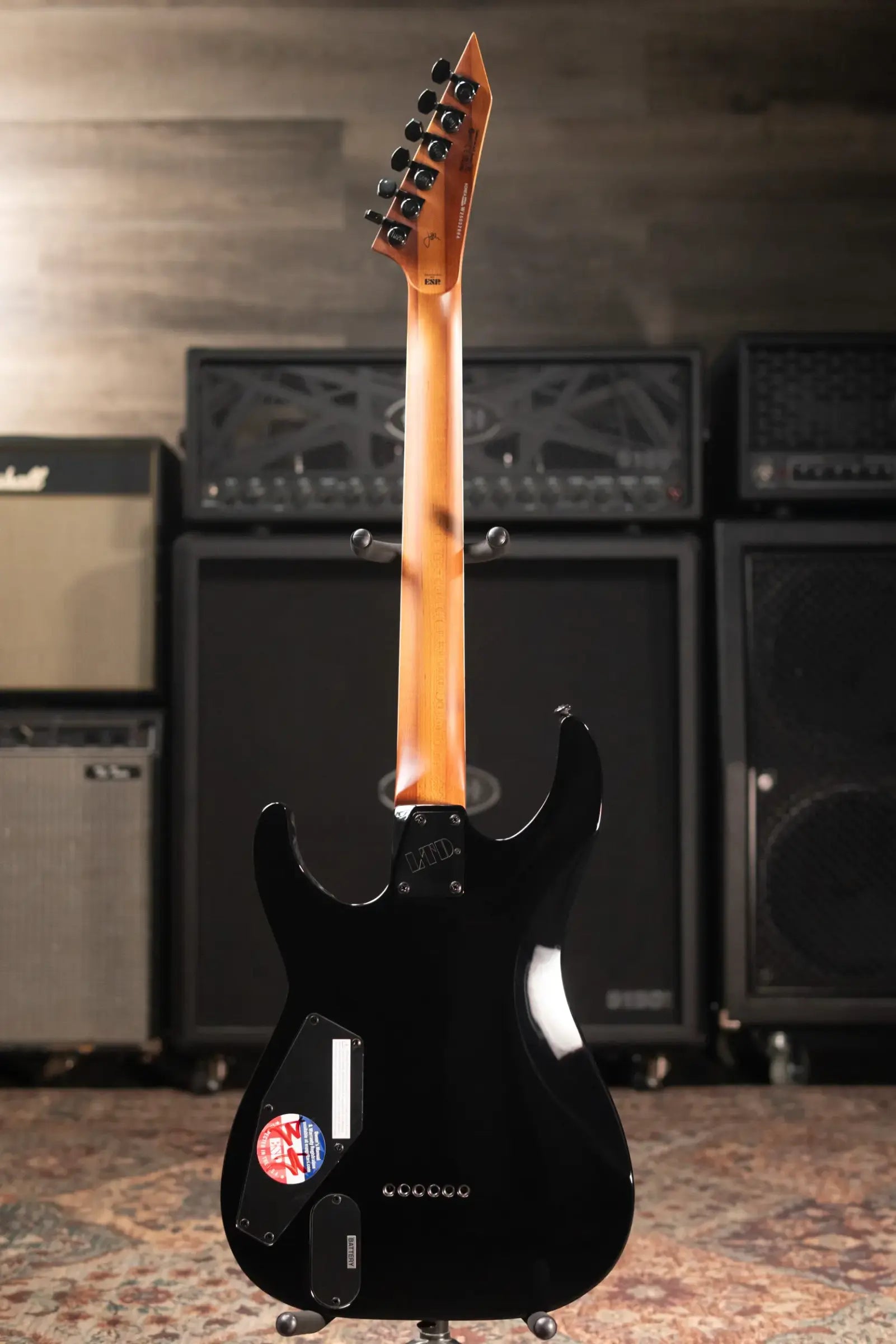 ESP LTD Josh Middleton Signature JM-1 Electric Guitar - Deep Blood Moon with Hardshell Case