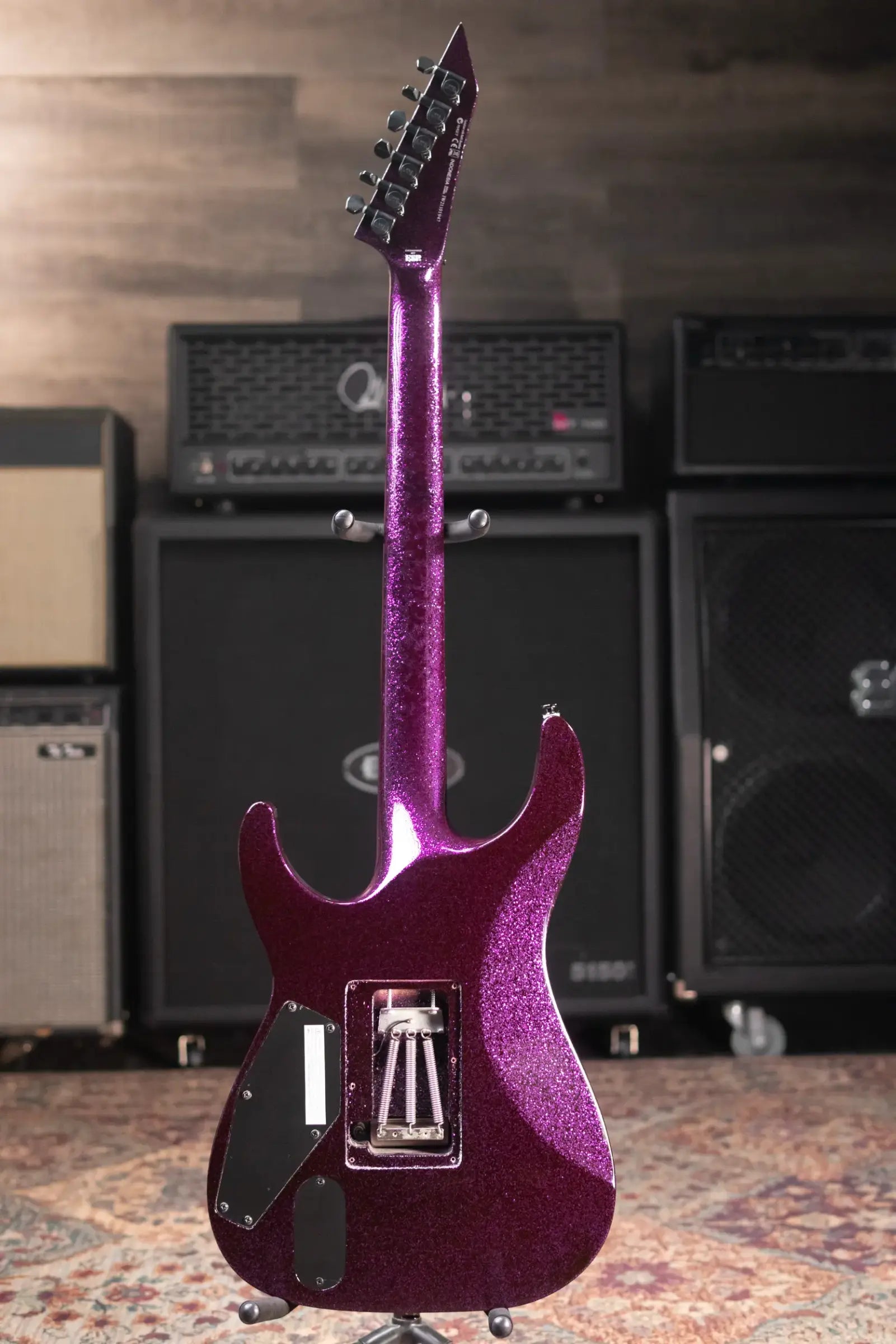 ESP LTD KH-602 Kirk Hammett Signature Electric Guitar - Purple Sparkle with Hardshell Case - Used