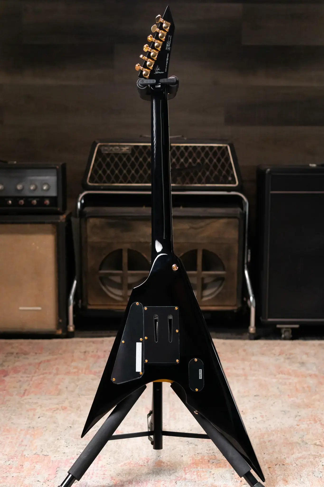 ESP LTD Mike Schleibaum MSV-1 Signature Electric Guitar - Black