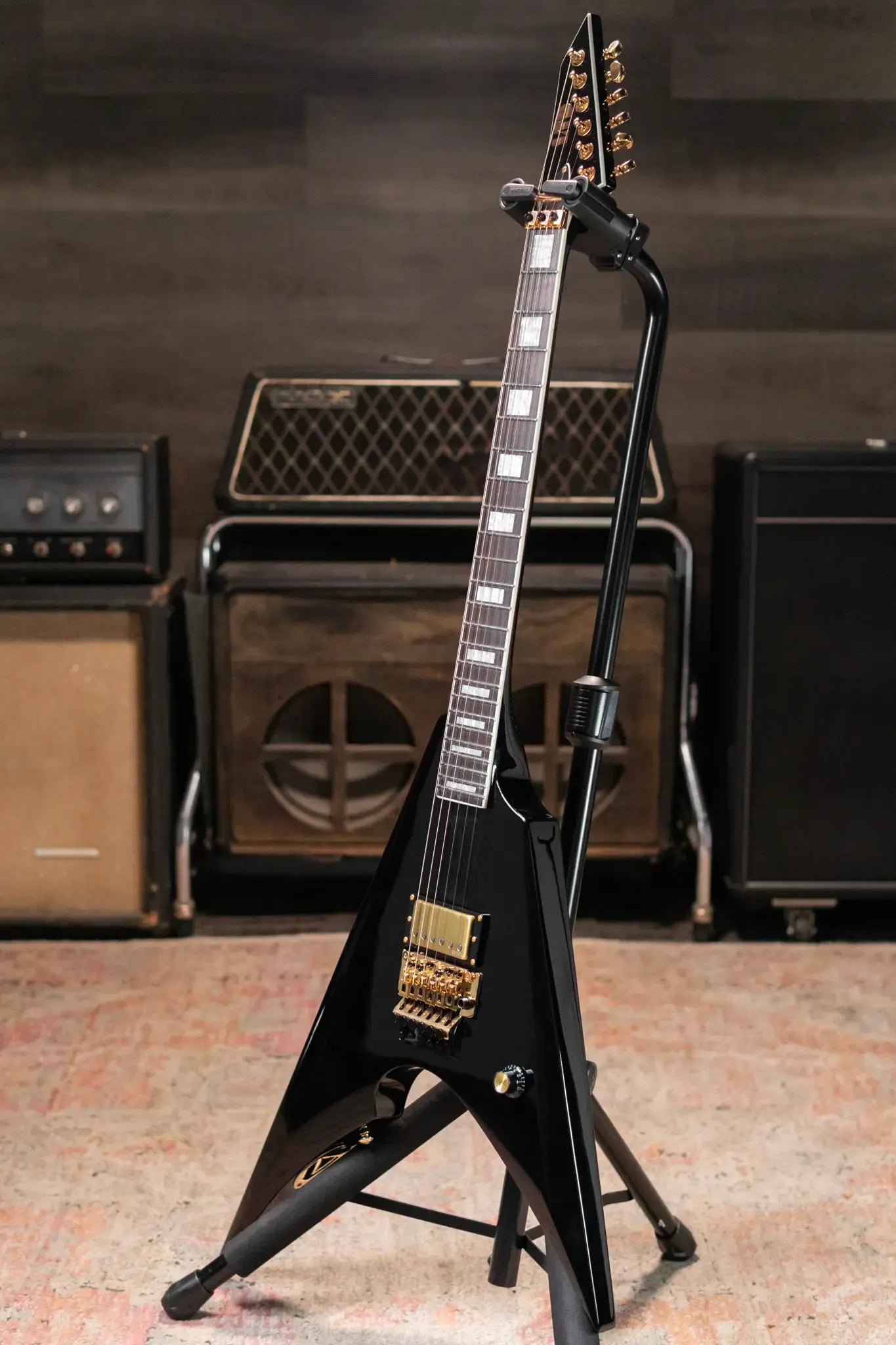 ESP LTD Mike Schleibaum MSV-1 Signature Electric Guitar - Black
