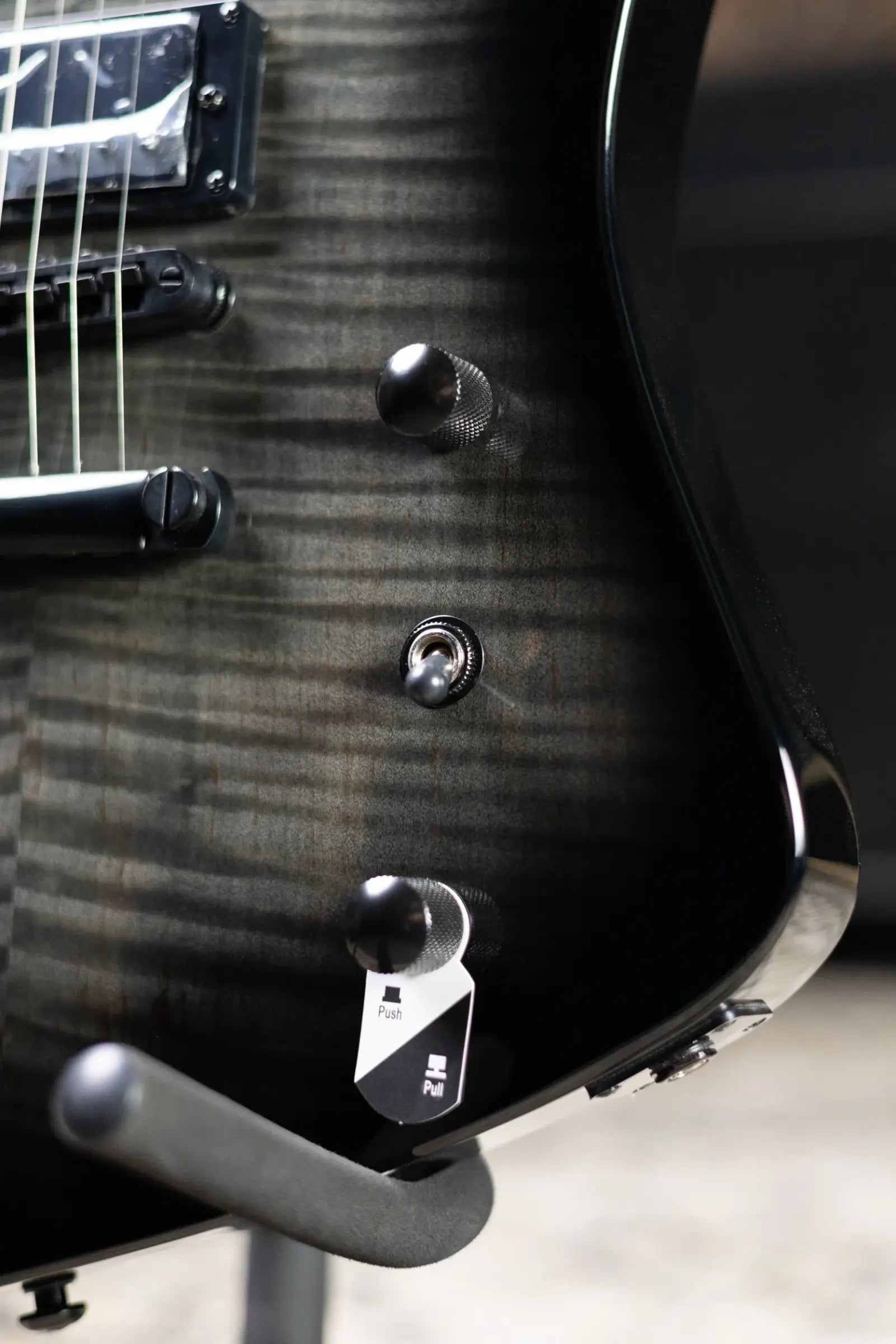 ESP LTD Phoenix-200DX Electric Guitar - Black Burst