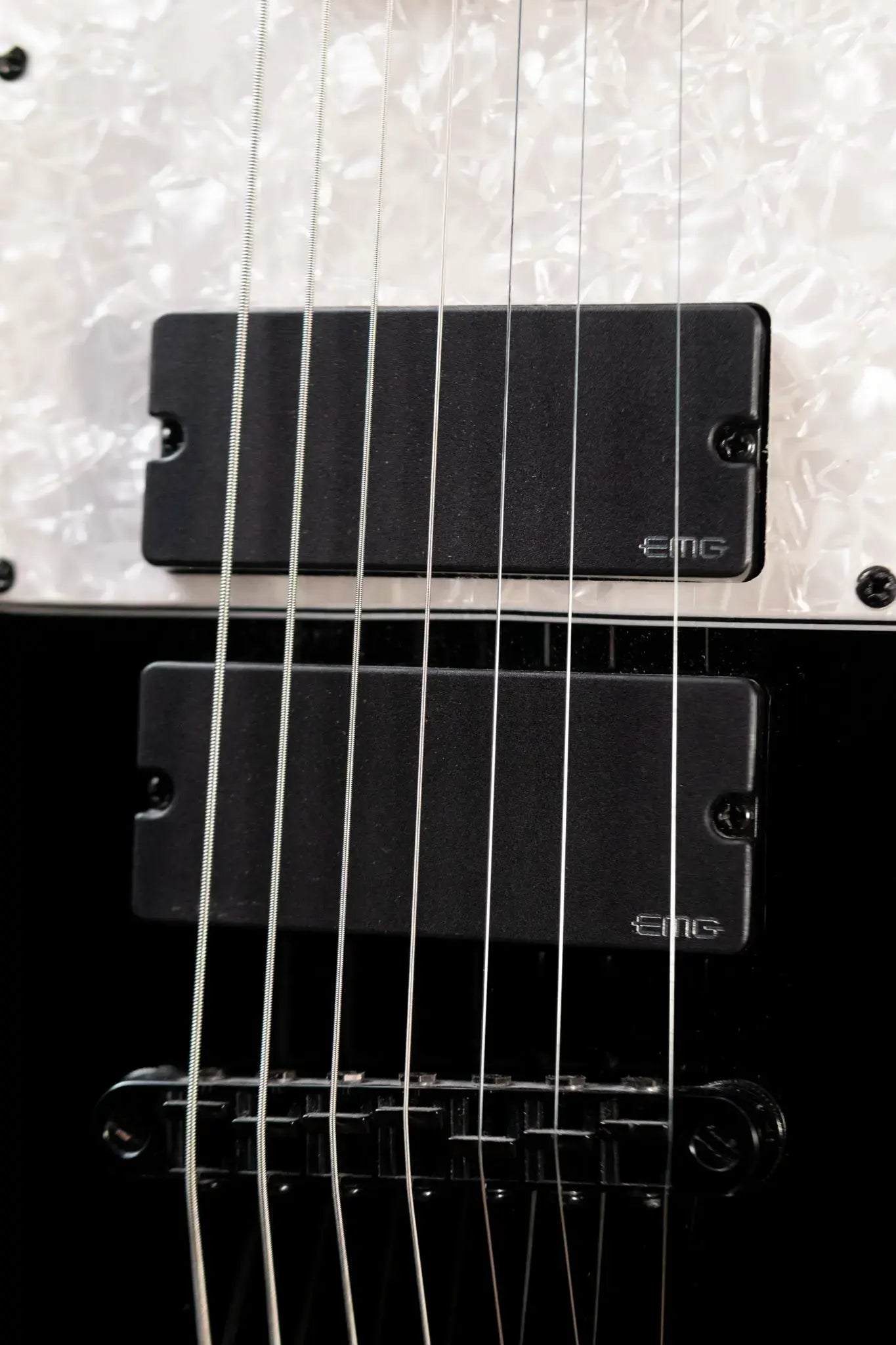 ESP LTD SCT-607B Stephen Carpenter Signature 7-String Baritone Electric Guitar - Black - Used