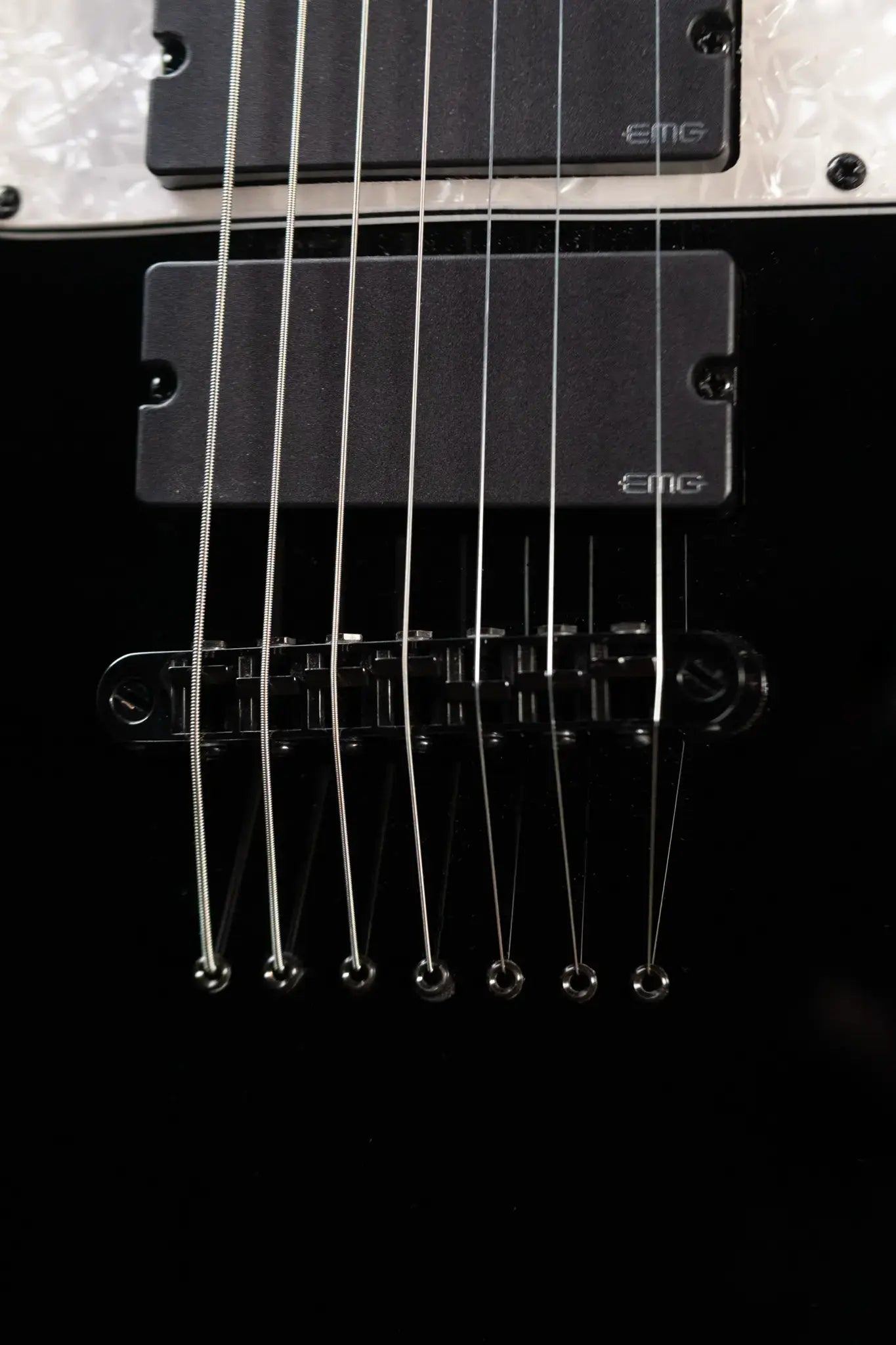ESP LTD SCT-607B Stephen Carpenter Signature 7-String Baritone Electric Guitar - Black - Used
