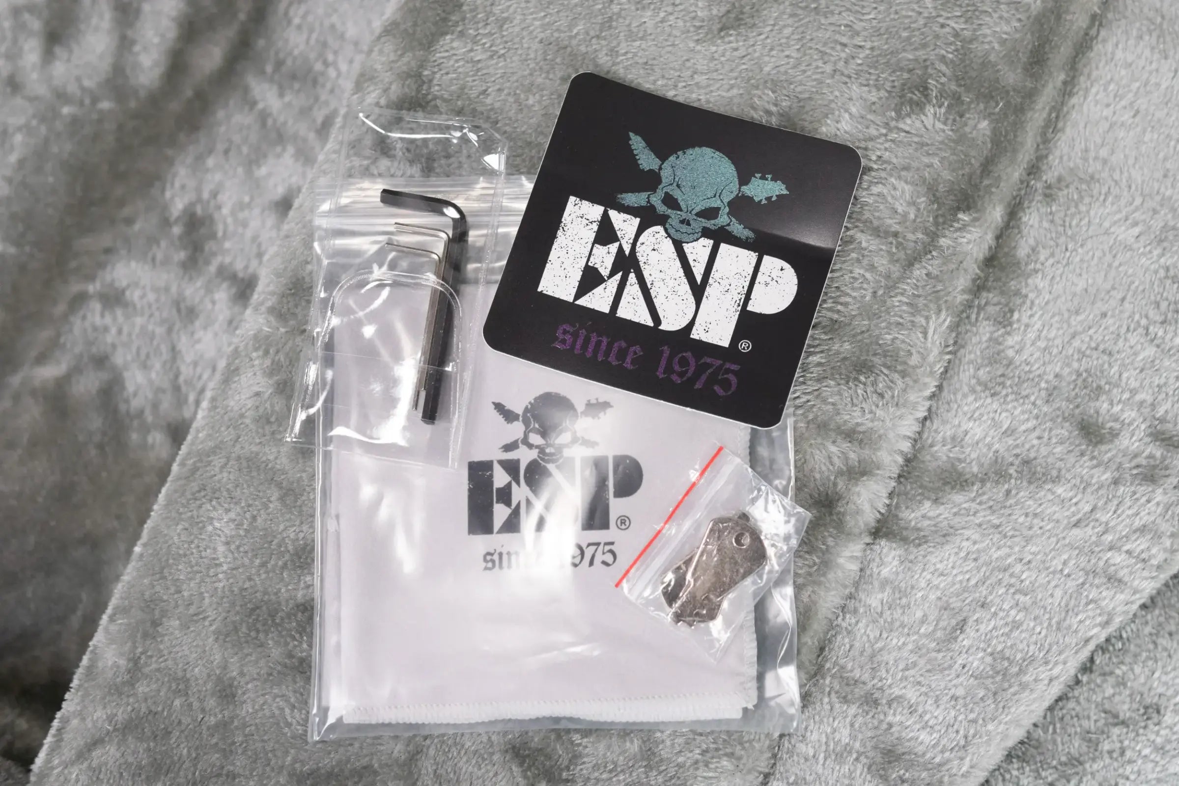 ESP LTD SCT-607B Stephen Carpenter Signature 7-String Baritone Electric Guitar Green Sparkle with Hardshell Case - Used