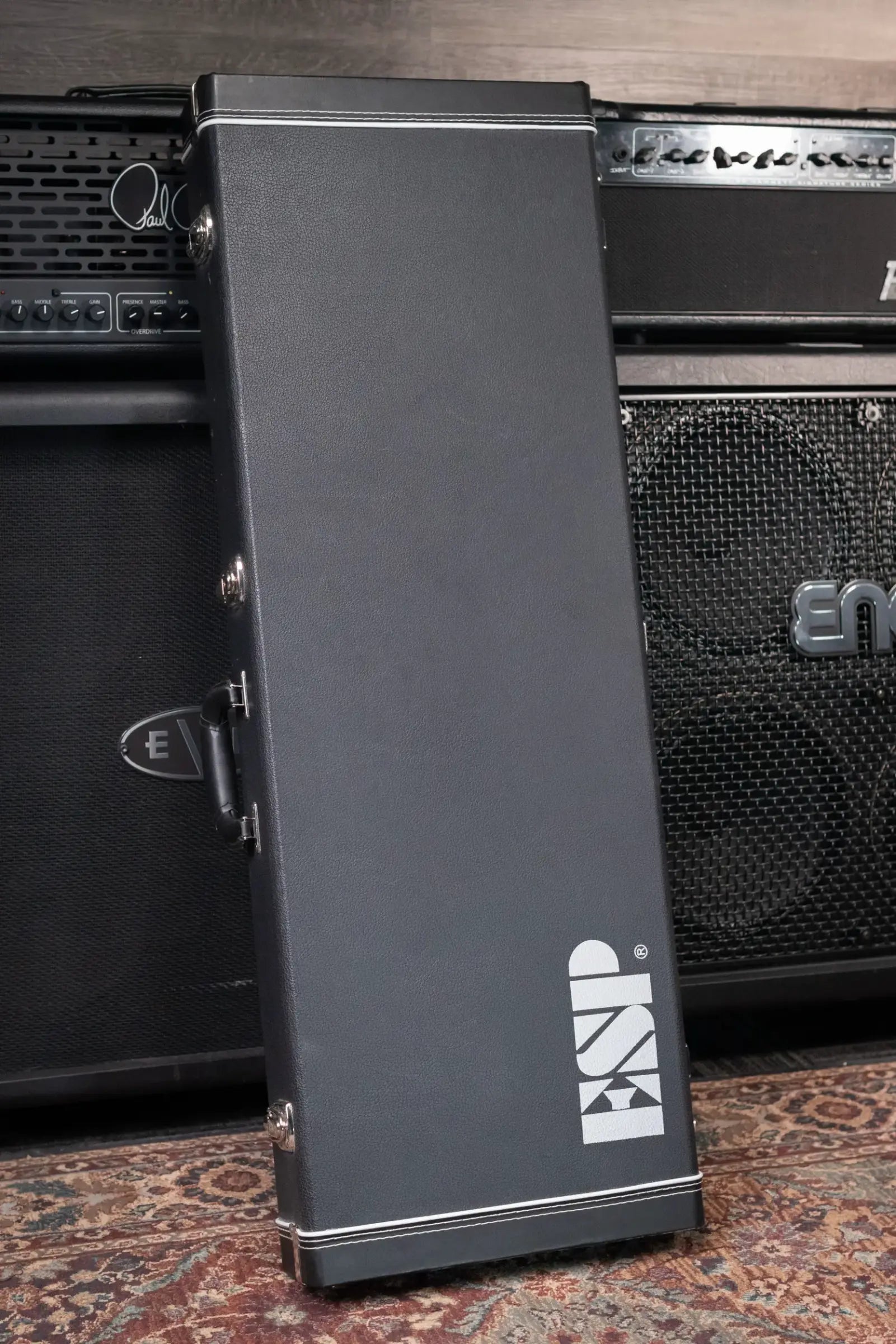 ESP LTD SCT-607B Stephen Carpenter Signature 7-String Baritone Electric Guitar Green Sparkle with Hardshell Case - Used