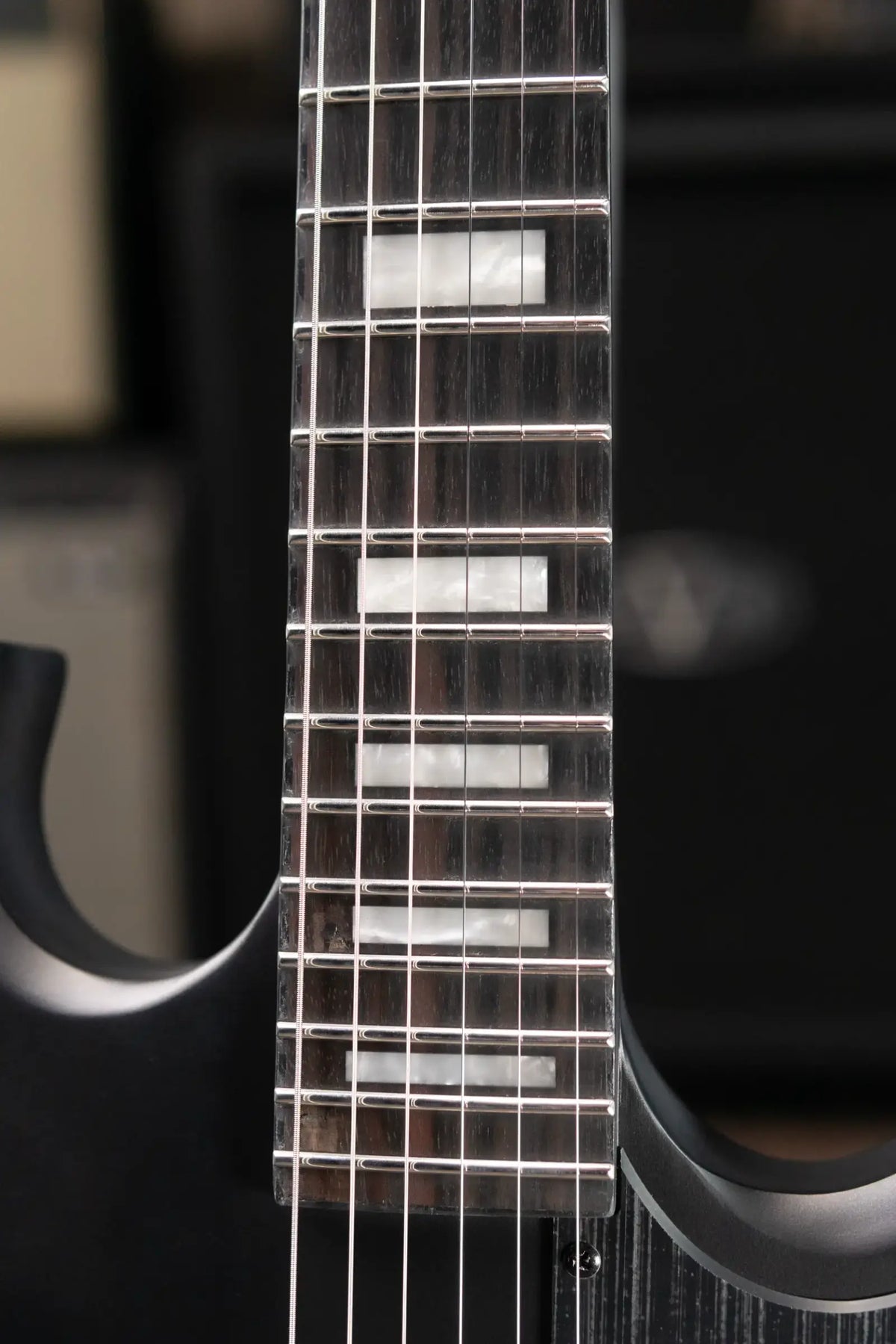 ESP LTD Viper-1001 Evertune Electric Guitar - Charcoal Metallic Satin