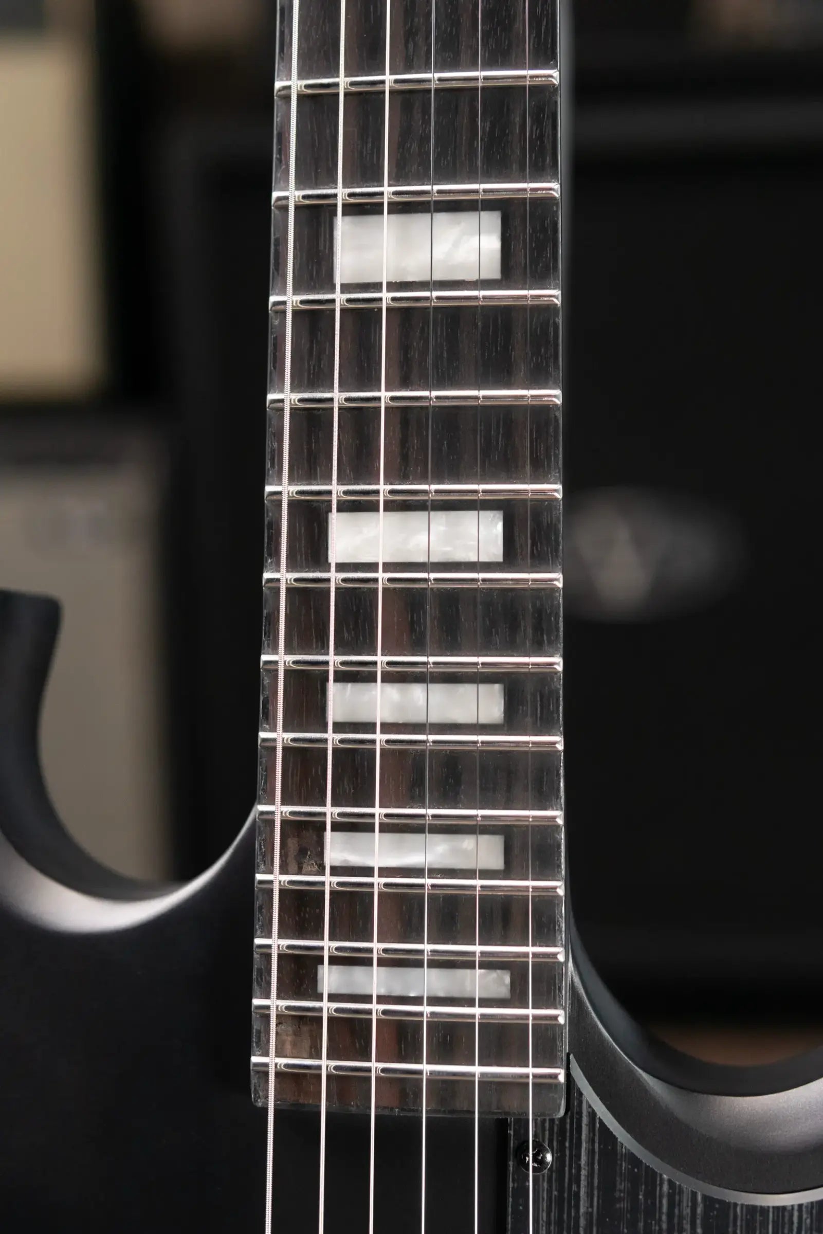 ESP LTD Viper-1001 Evertune Electric Guitar - Charcoal Metallic Satin