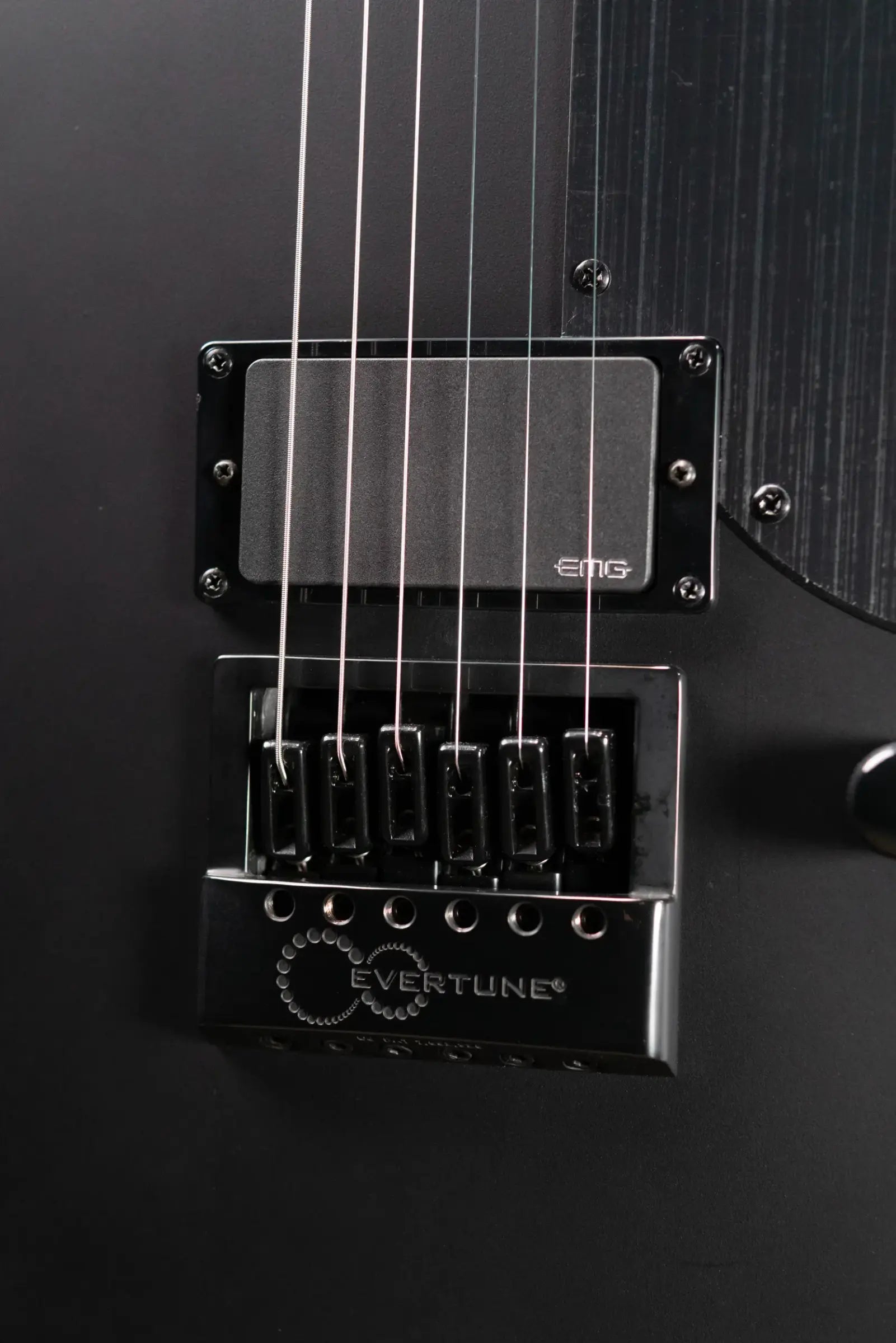 ESP LTD Viper-1001 Evertune Electric Guitar - Charcoal Metallic Satin