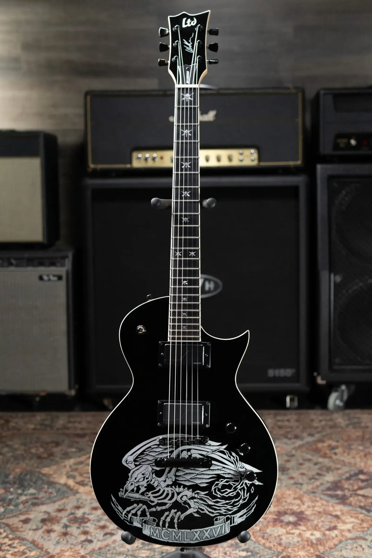 ESP LTD Warbird Will Adler Signature Electric Guitar with Hardshell Case - Used