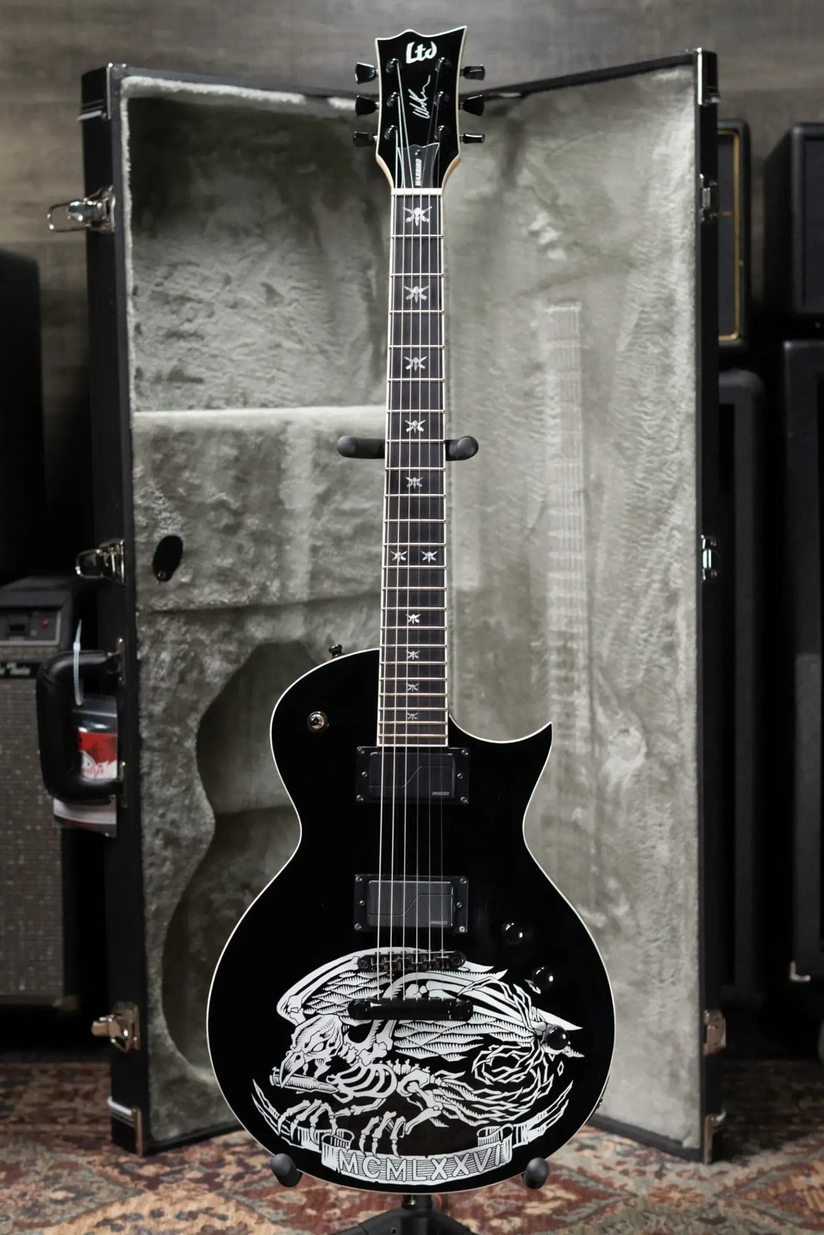 ESP LTD Warbird Will Adler Signature Electric Guitar with Hardshell Case - Used