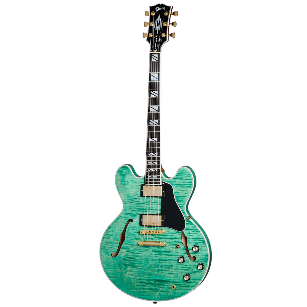 Gibson ES Supreme Semi-Hollow Electric Guitar - Seafoam Green with Hardshell Case