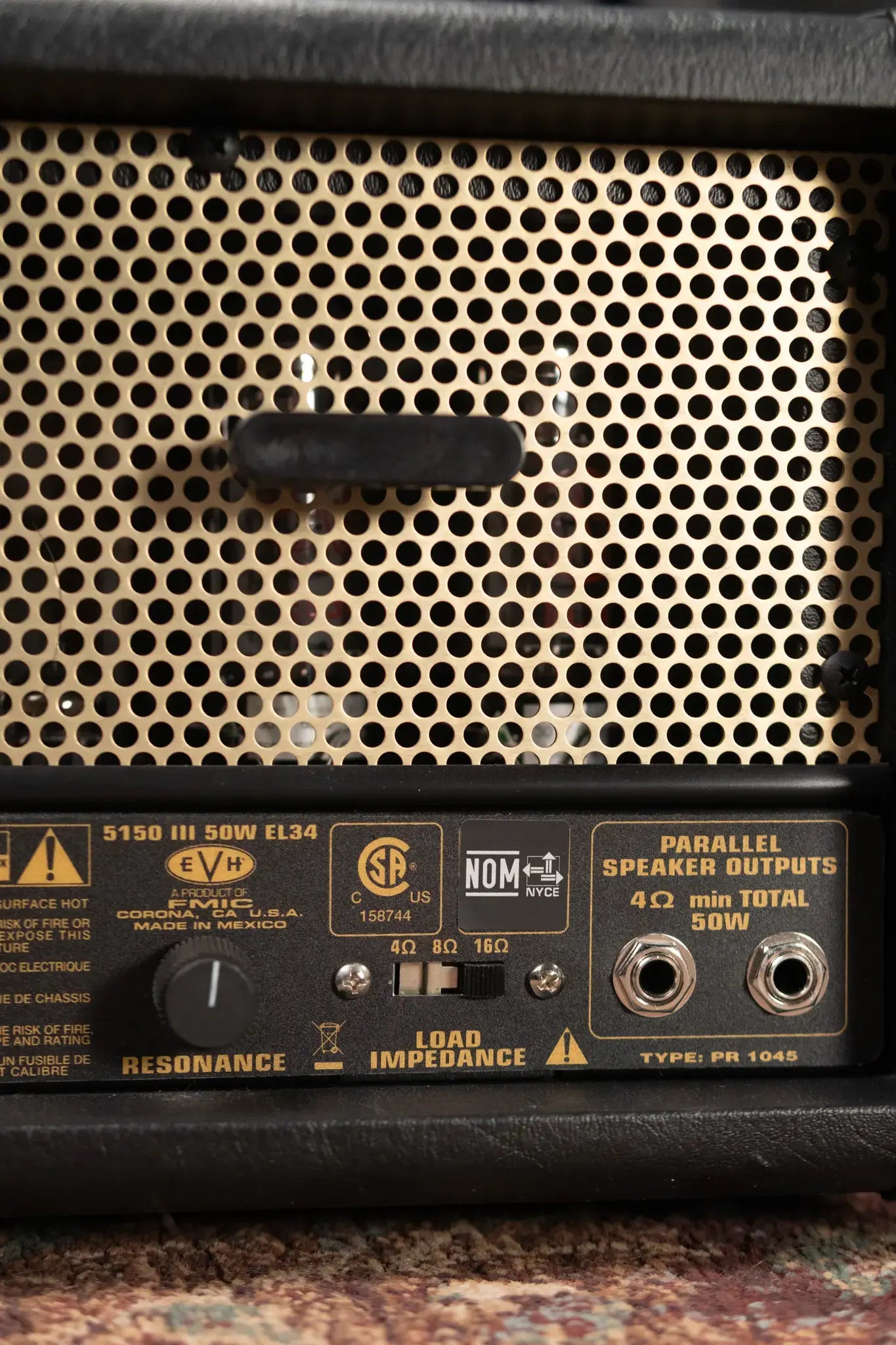 EVH 5150 50III EL34 Amp Head with Footswitch Pedal - Used