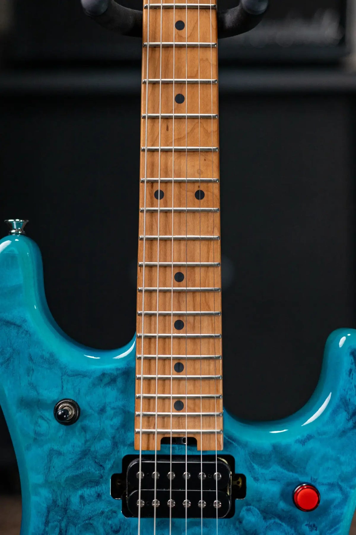 EVH 5150 Series DX QM Electric Guitar - Pacific Drift with Gig Bag