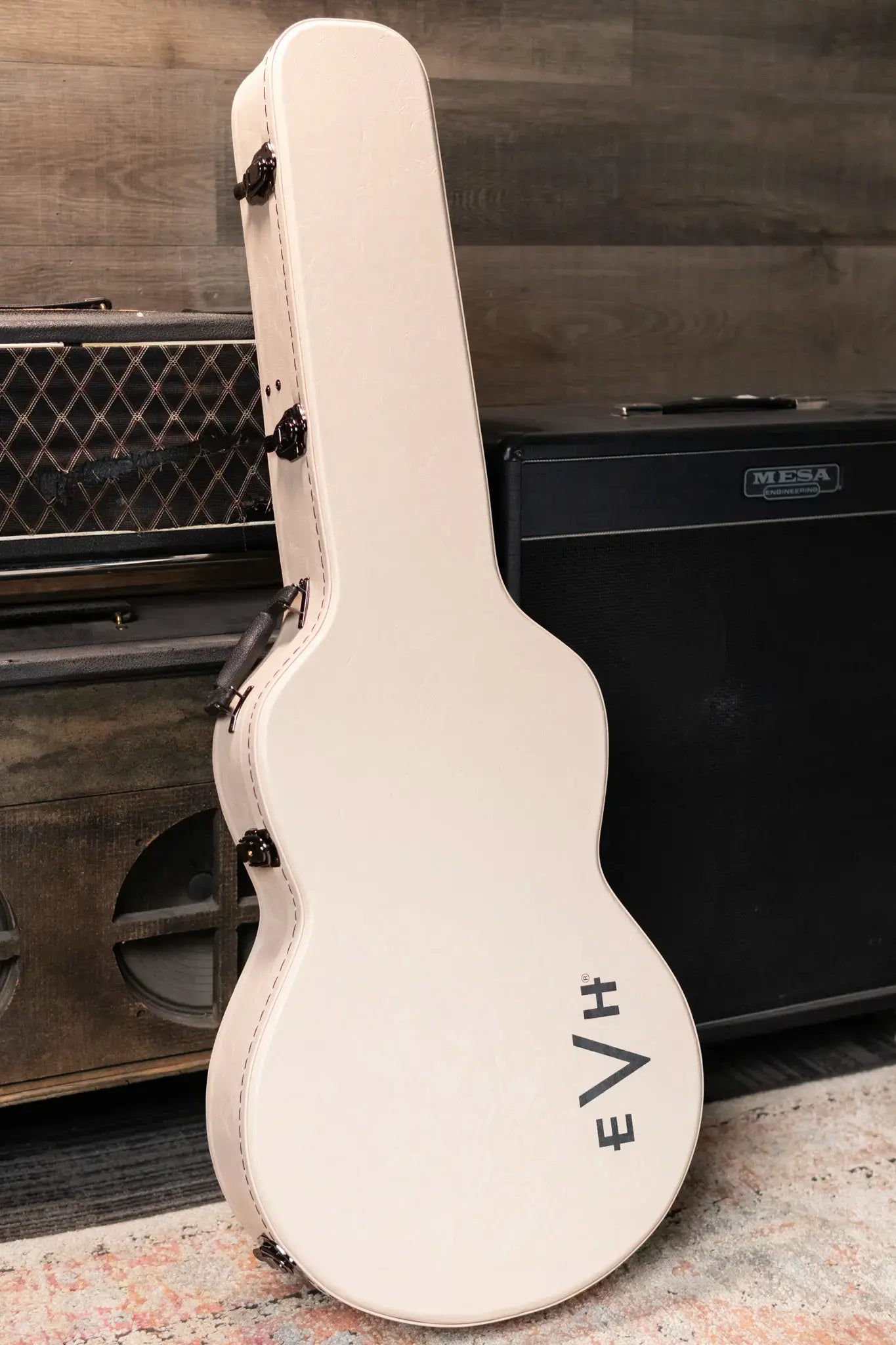 EVH Limited Edition SA-126 Special, Ebony Fingerboard Electric Guitar - Satin Shell Pink with Ivory Case
