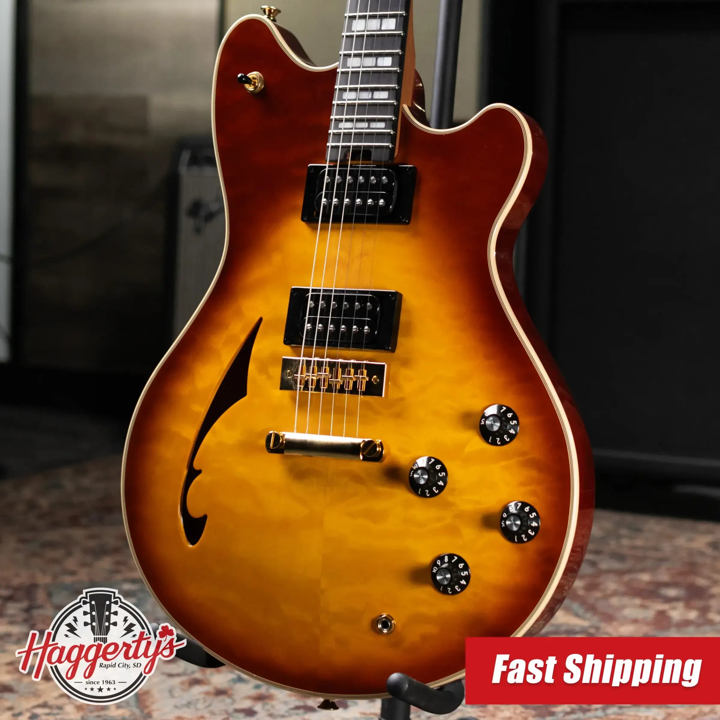 evh wolfgang special tobacco sunburst The chambered mahogany body EVH Wolfgang WG Standard Quilt